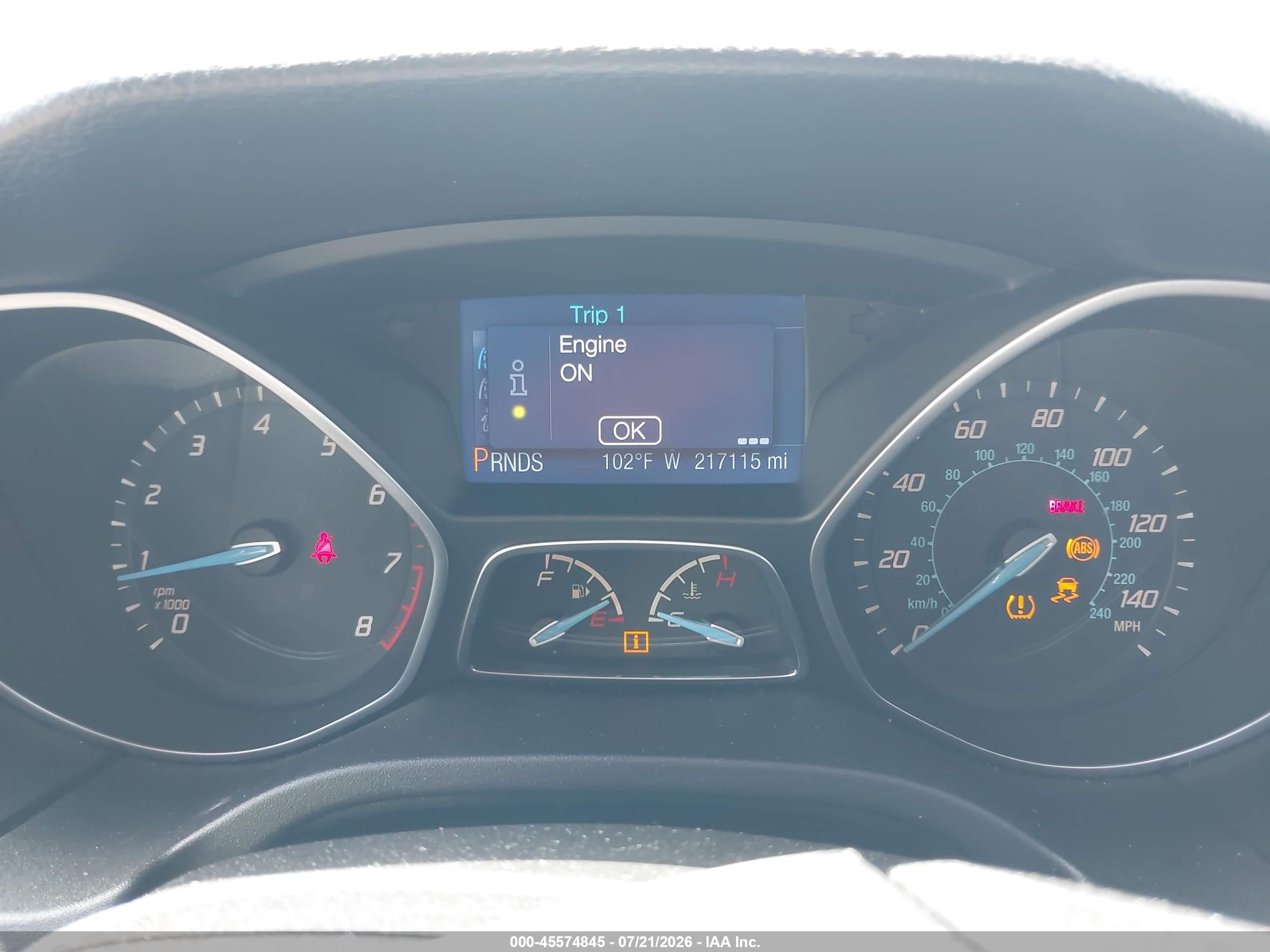 2013 Ford Focus Se White vin: 1FADP3F21DL284207