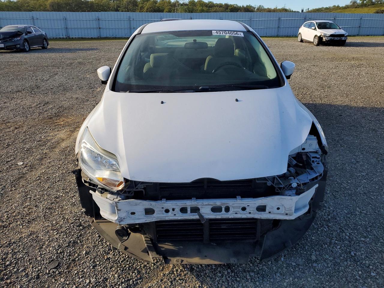 2013 Ford Focus Se Белый vin: 1FADP3F21DL296583
