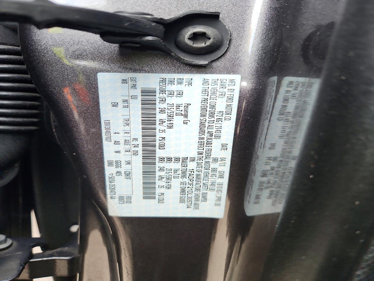 2013 Ford Focus Se Gray vin: 1FADP3F21DL305704