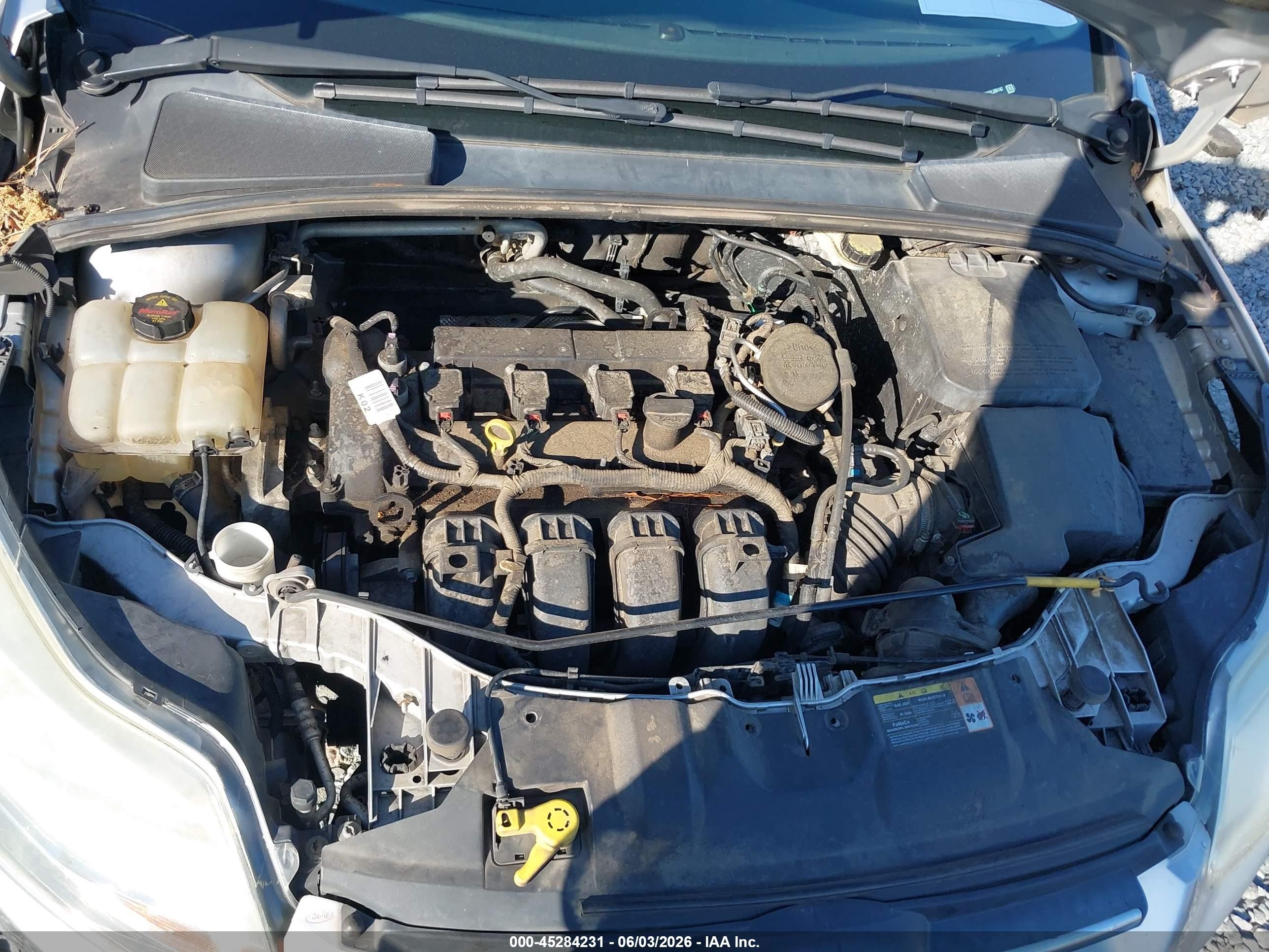 2013 Ford Focus Se Gray vin: 1FADP3F21DL306142