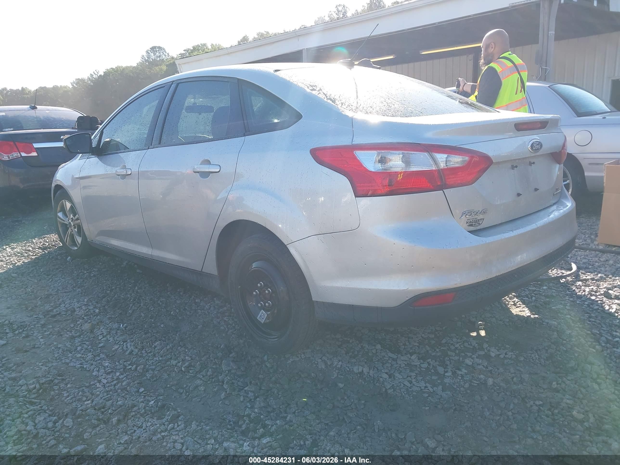 2013 Ford Focus Se Gray vin: 1FADP3F21DL306142