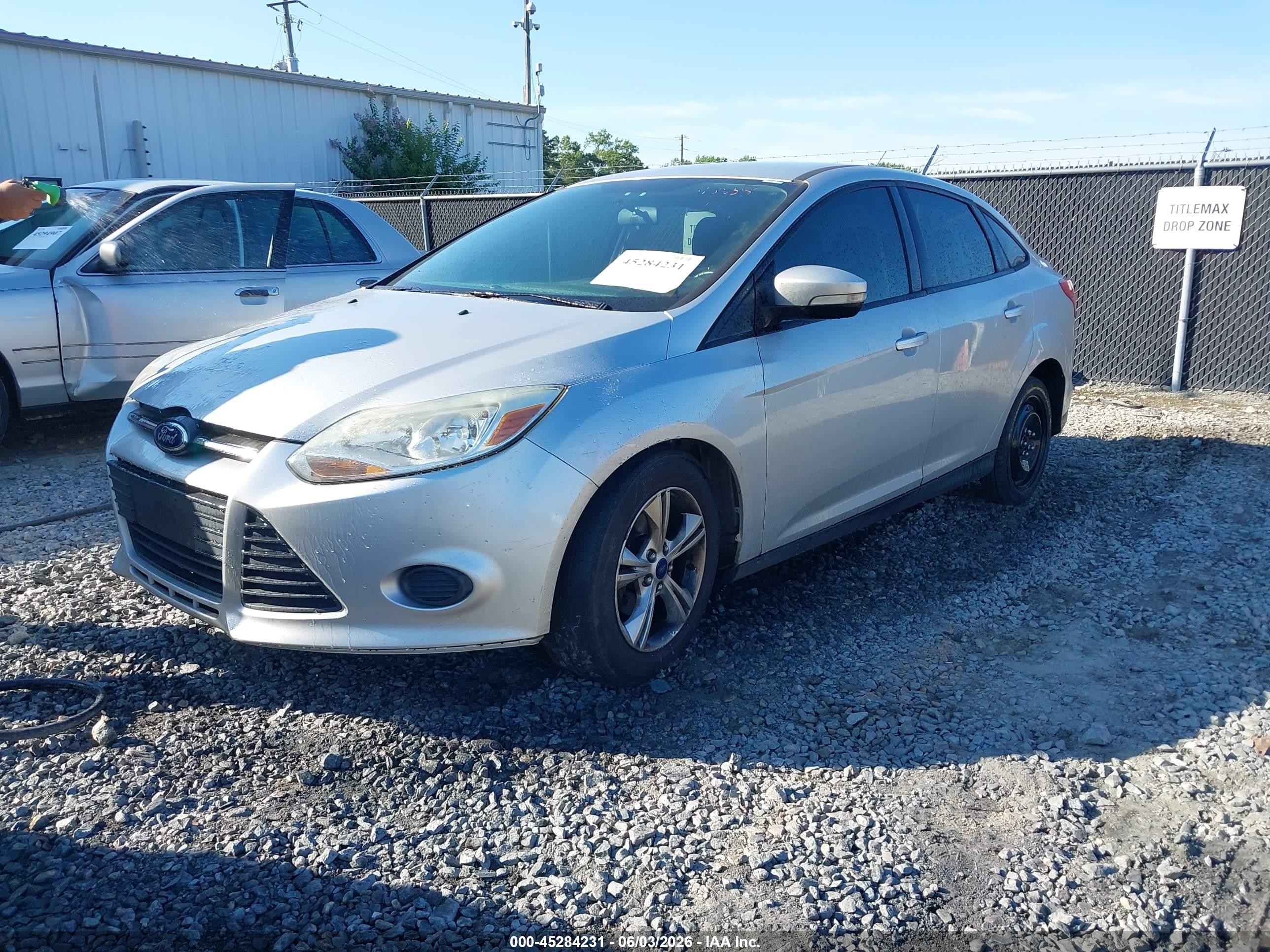 2013 Ford Focus Se Gray vin: 1FADP3F21DL306142