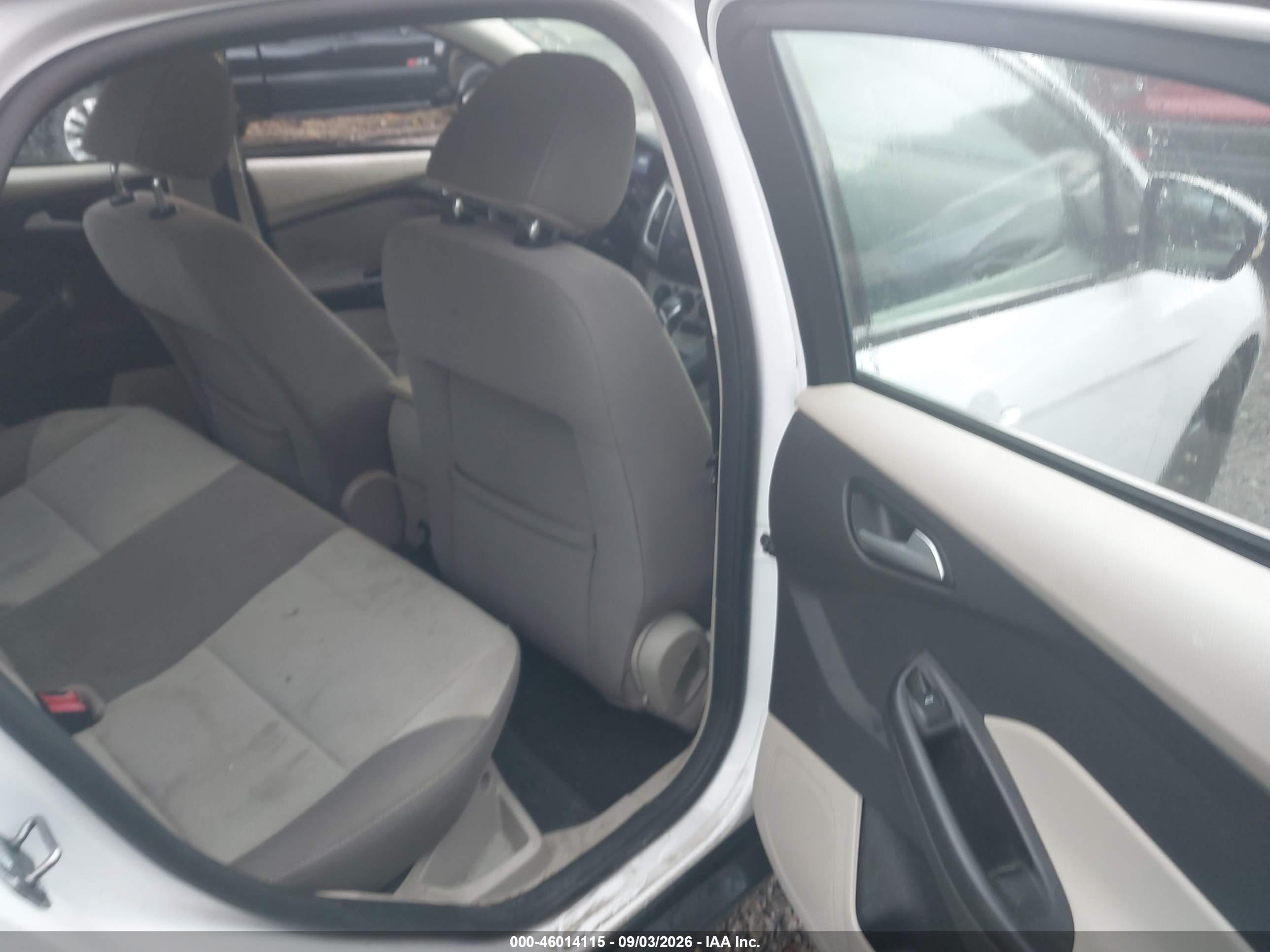 2013 Ford Focus Se White vin: 1FADP3F21DL321417