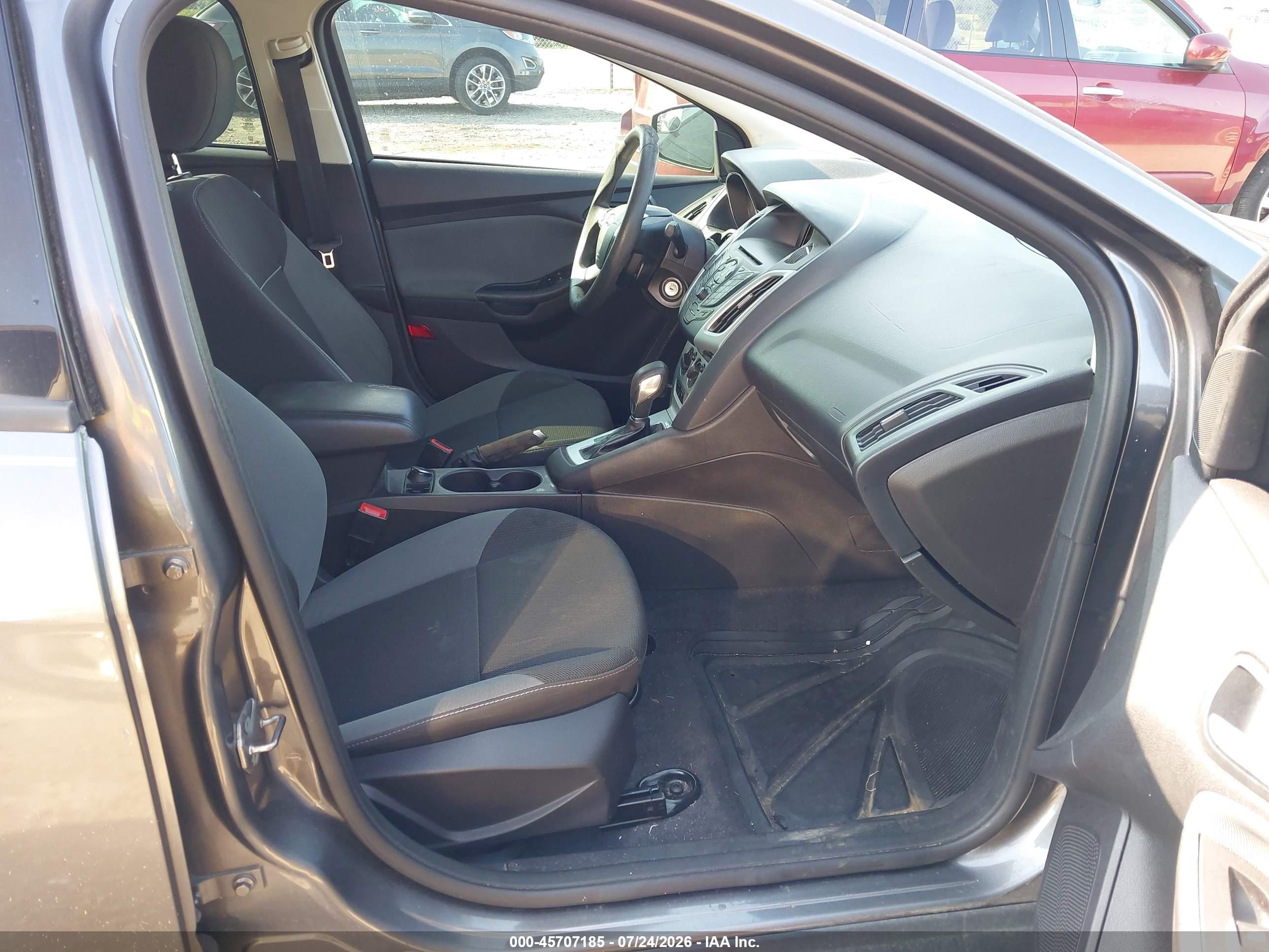 2013 Ford Focus Se Gray vin: 1FADP3F21DL348732