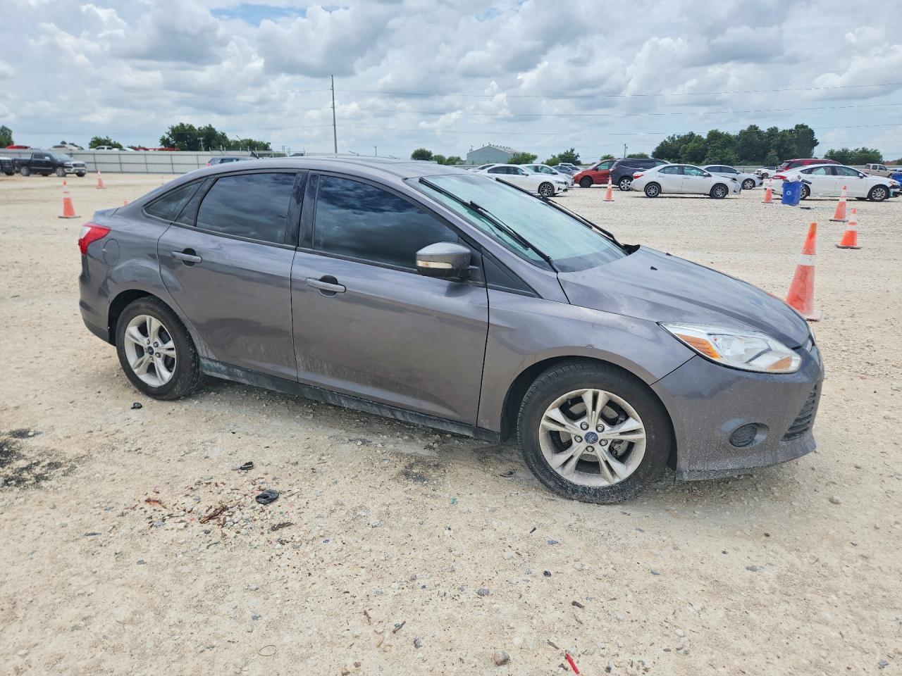2013 Ford Focus Se Gray vin: 1FADP3F21DL374246