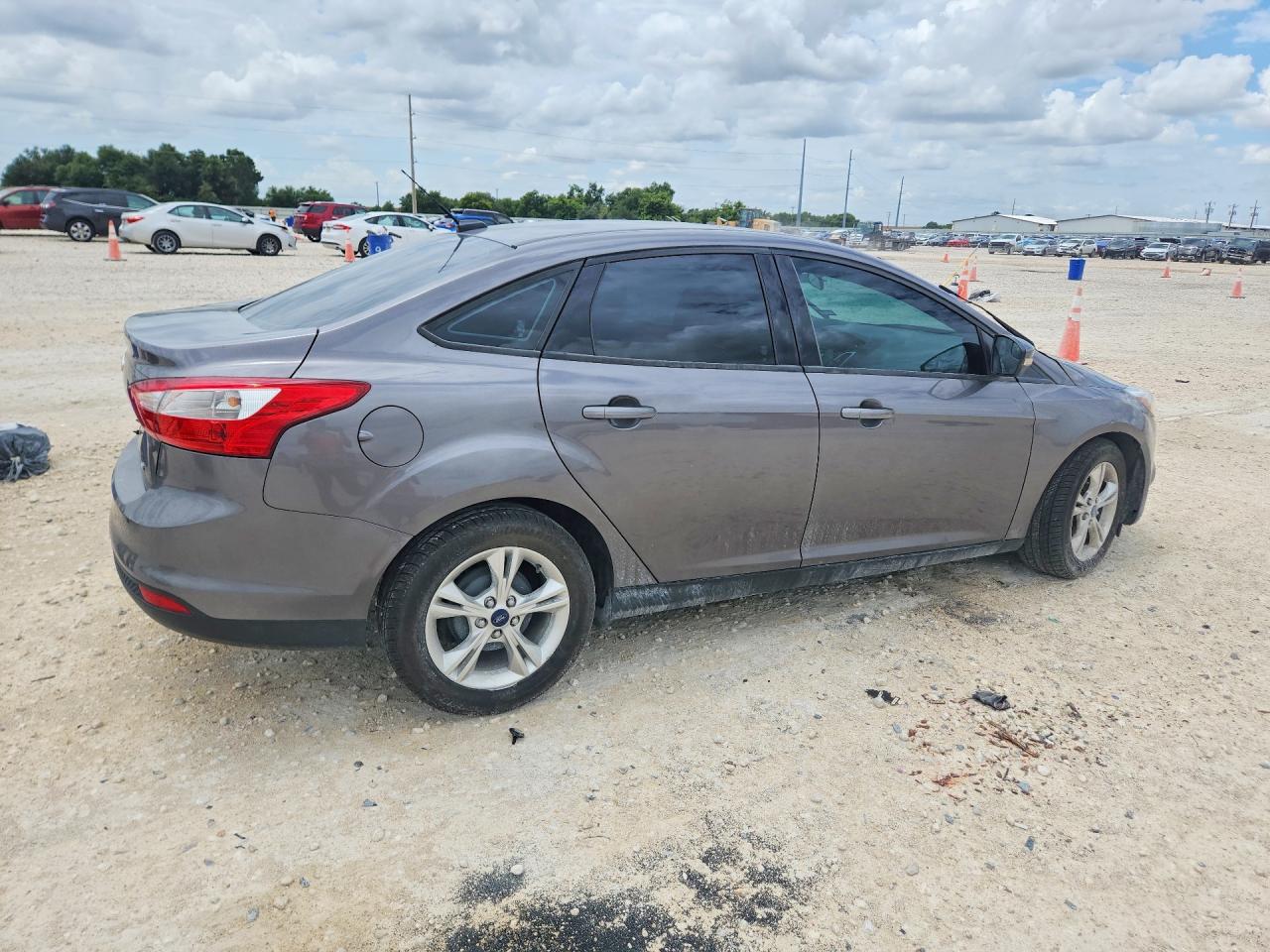 2013 Ford Focus Se Gray vin: 1FADP3F21DL374246