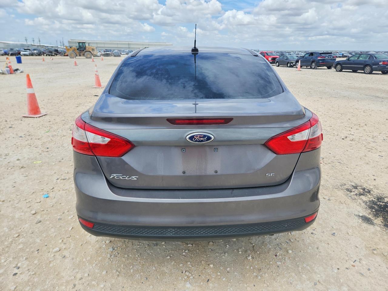 2013 Ford Focus Se Gray vin: 1FADP3F21DL374246