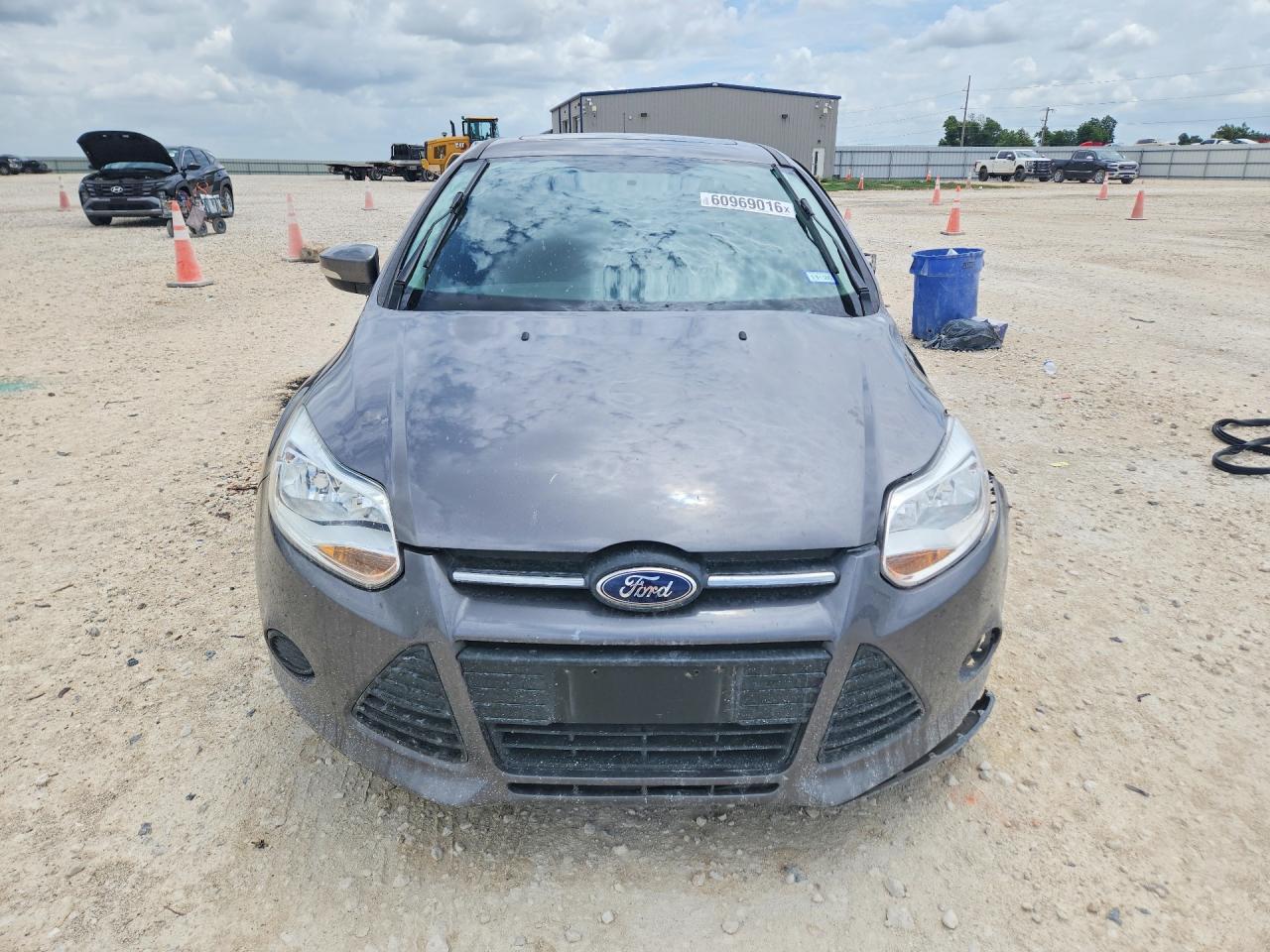 2013 Ford Focus Se Gray vin: 1FADP3F21DL374246