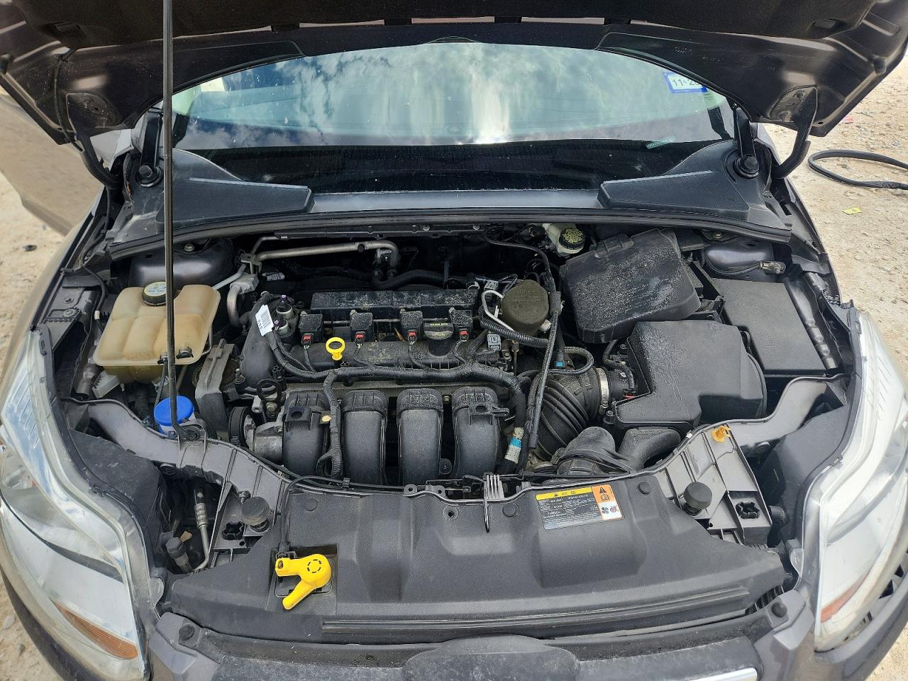 2013 Ford Focus Se Gray vin: 1FADP3F21DL374246