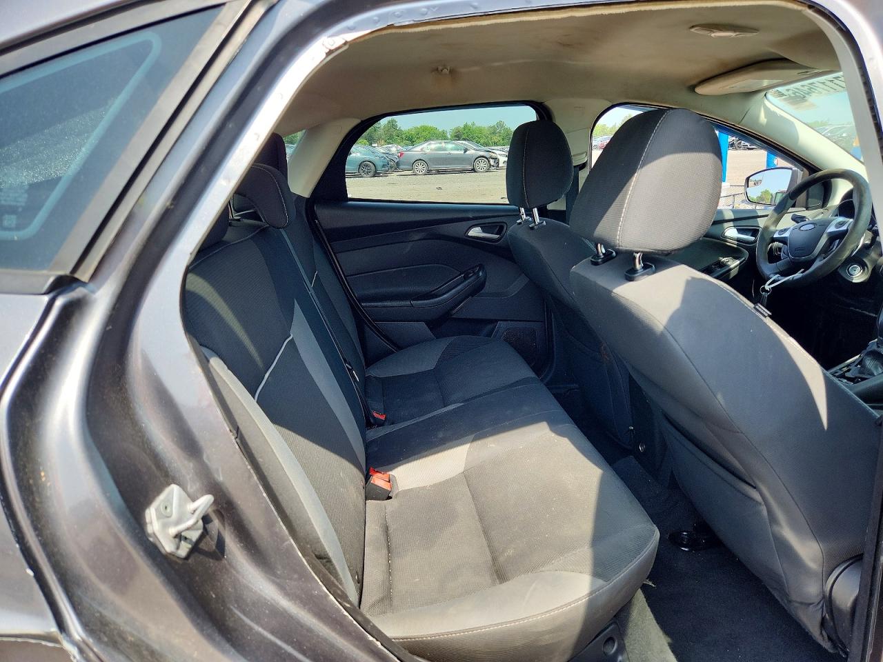 2013 Ford Focus Se Gray vin: 1FADP3F21DL378247