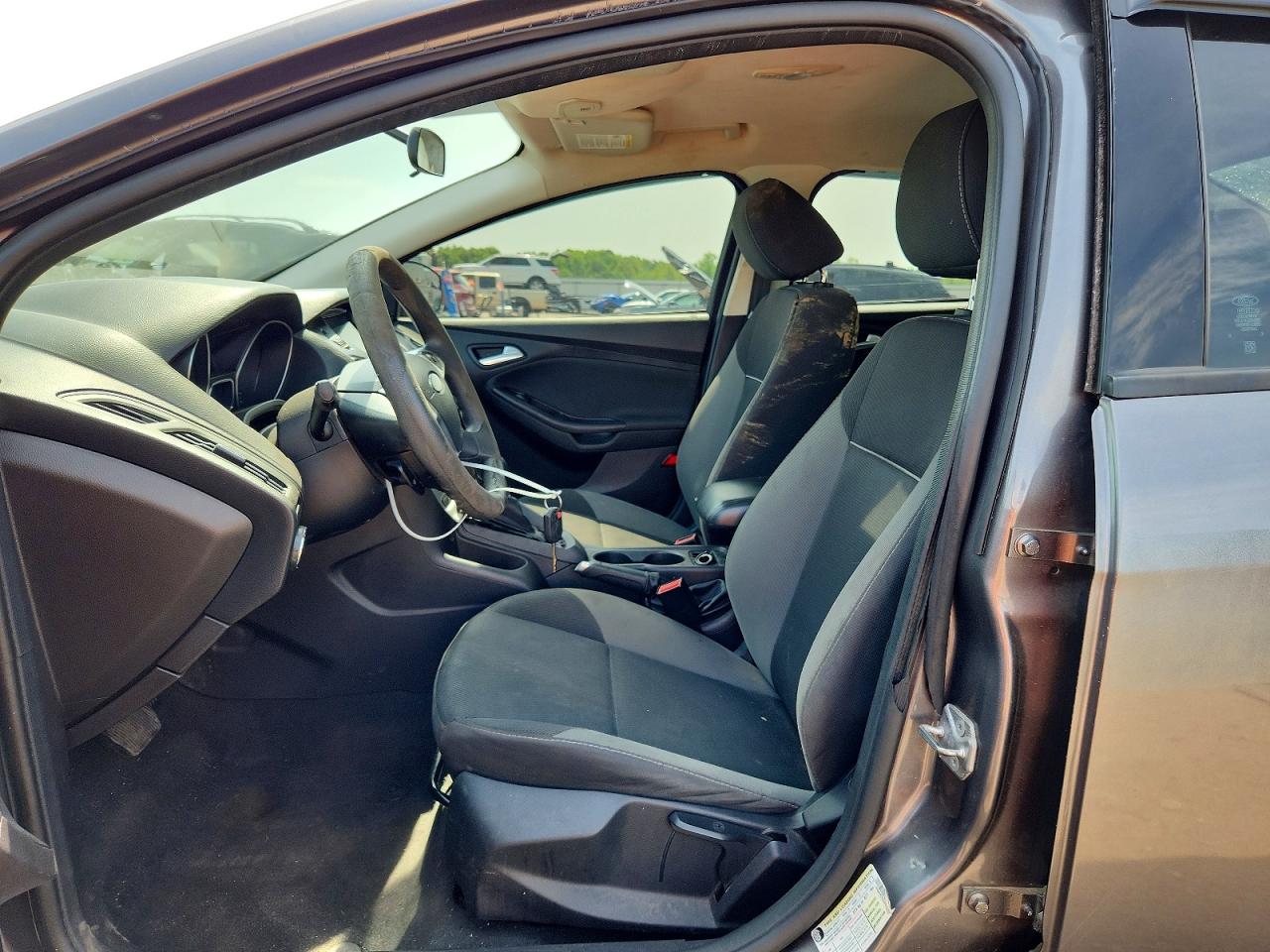 2013 Ford Focus Se Gray vin: 1FADP3F21DL378247