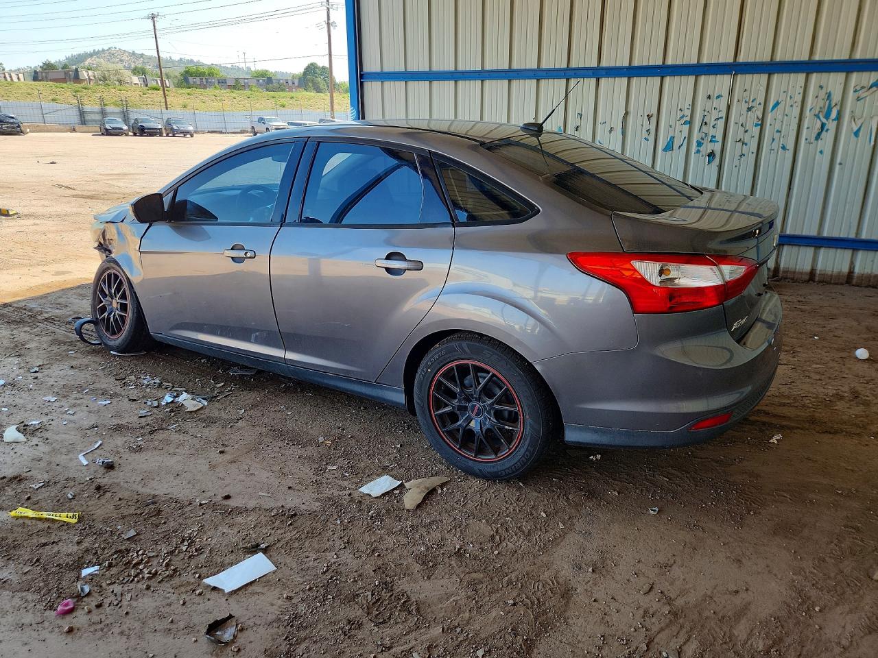 2013 Ford Focus Black vin: 1FADP3F21DL382881