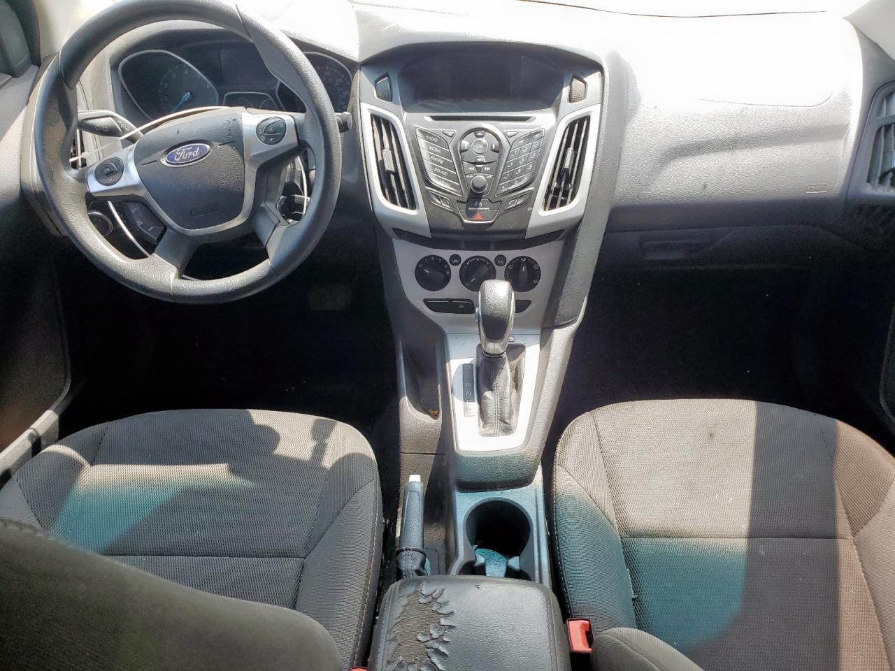 2014 Ford Focus Se Silver vin: 1FADP3F21EL123180