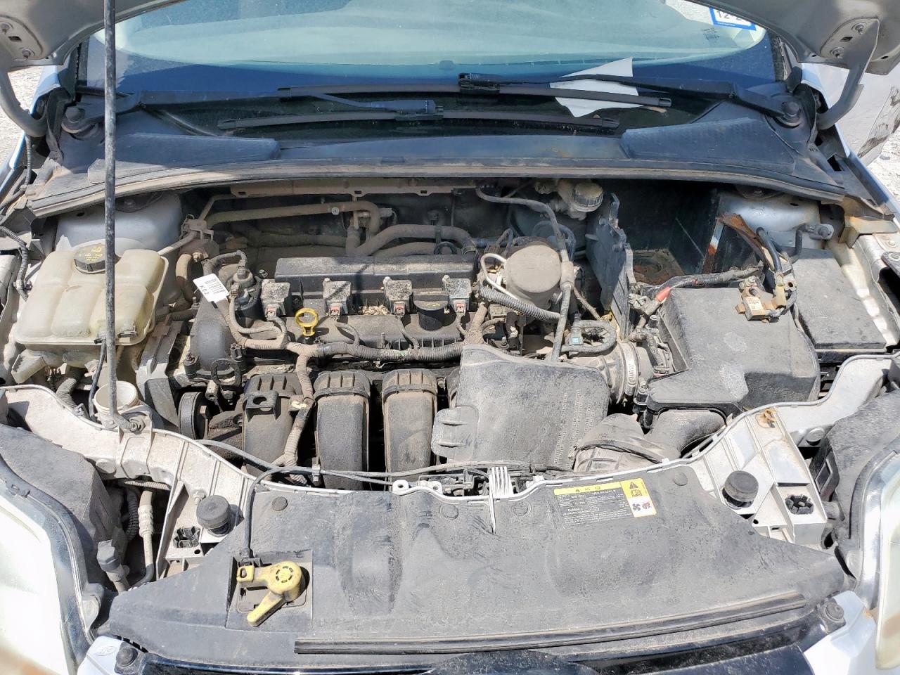 2014 Ford Focus Se Silver vin: 1FADP3F21EL123180