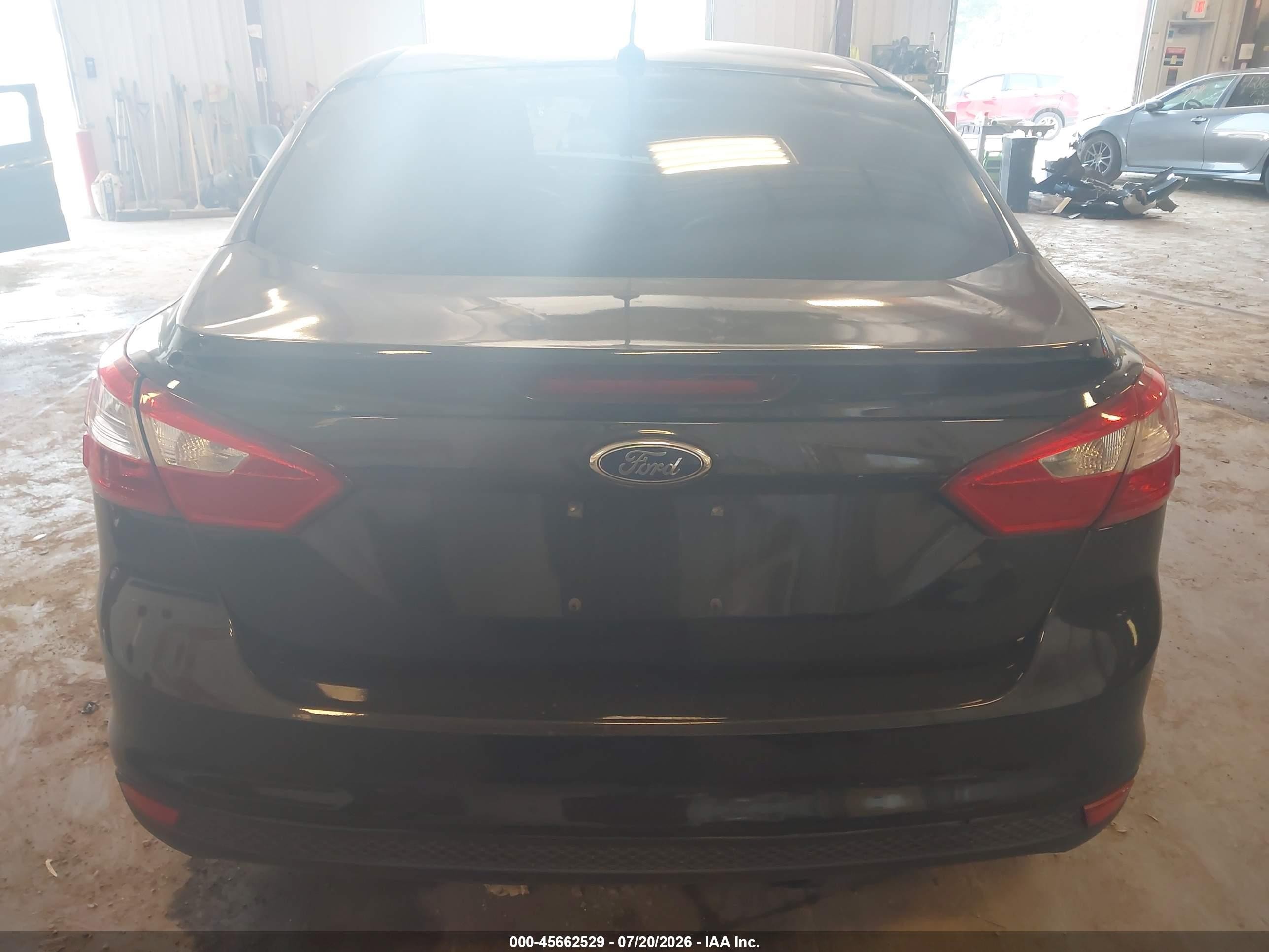 2014 Ford Focus Se Black vin: 1FADP3F21EL137287