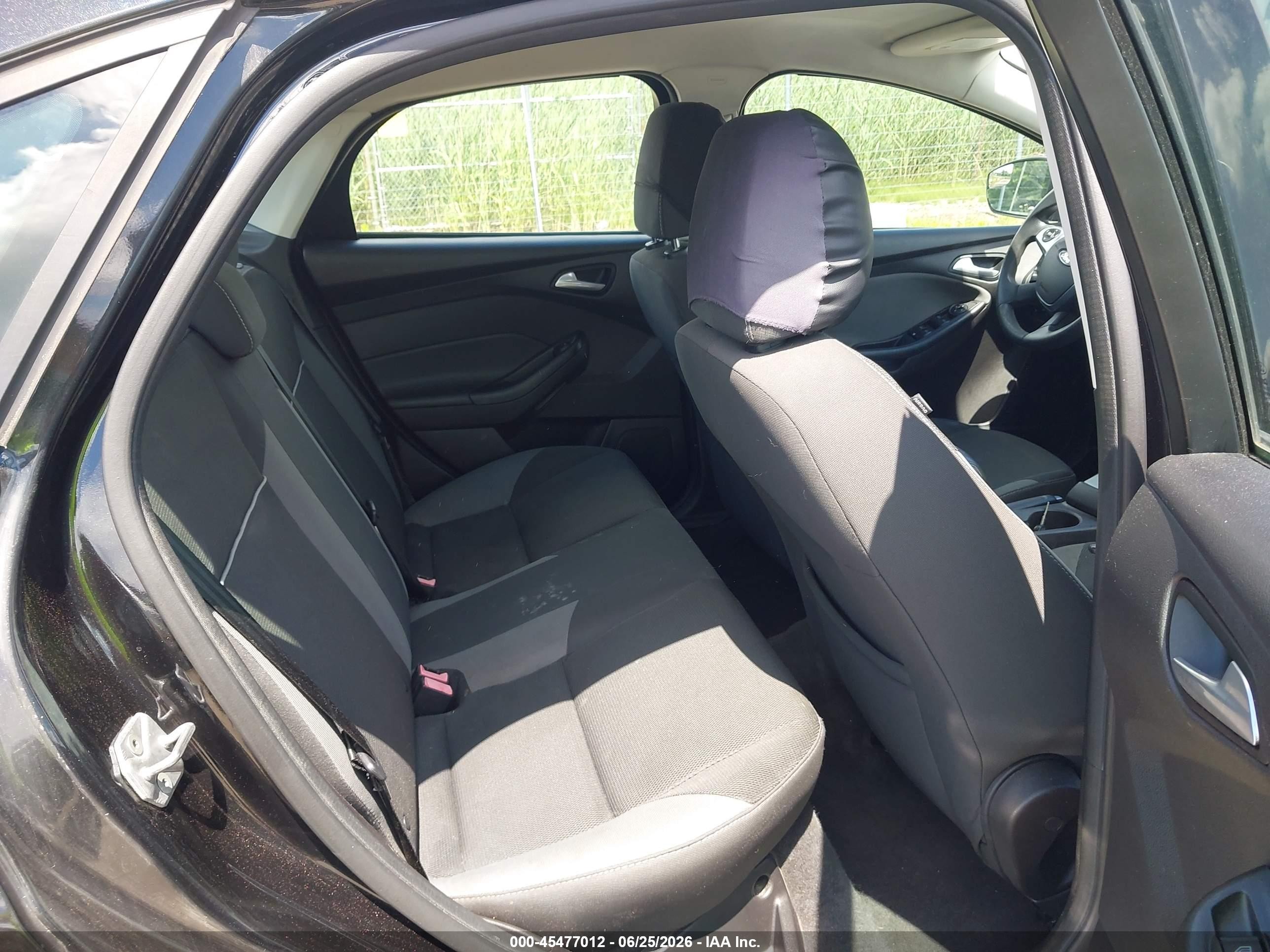 2014 Ford Focus Se Black vin: 1FADP3F21EL154994