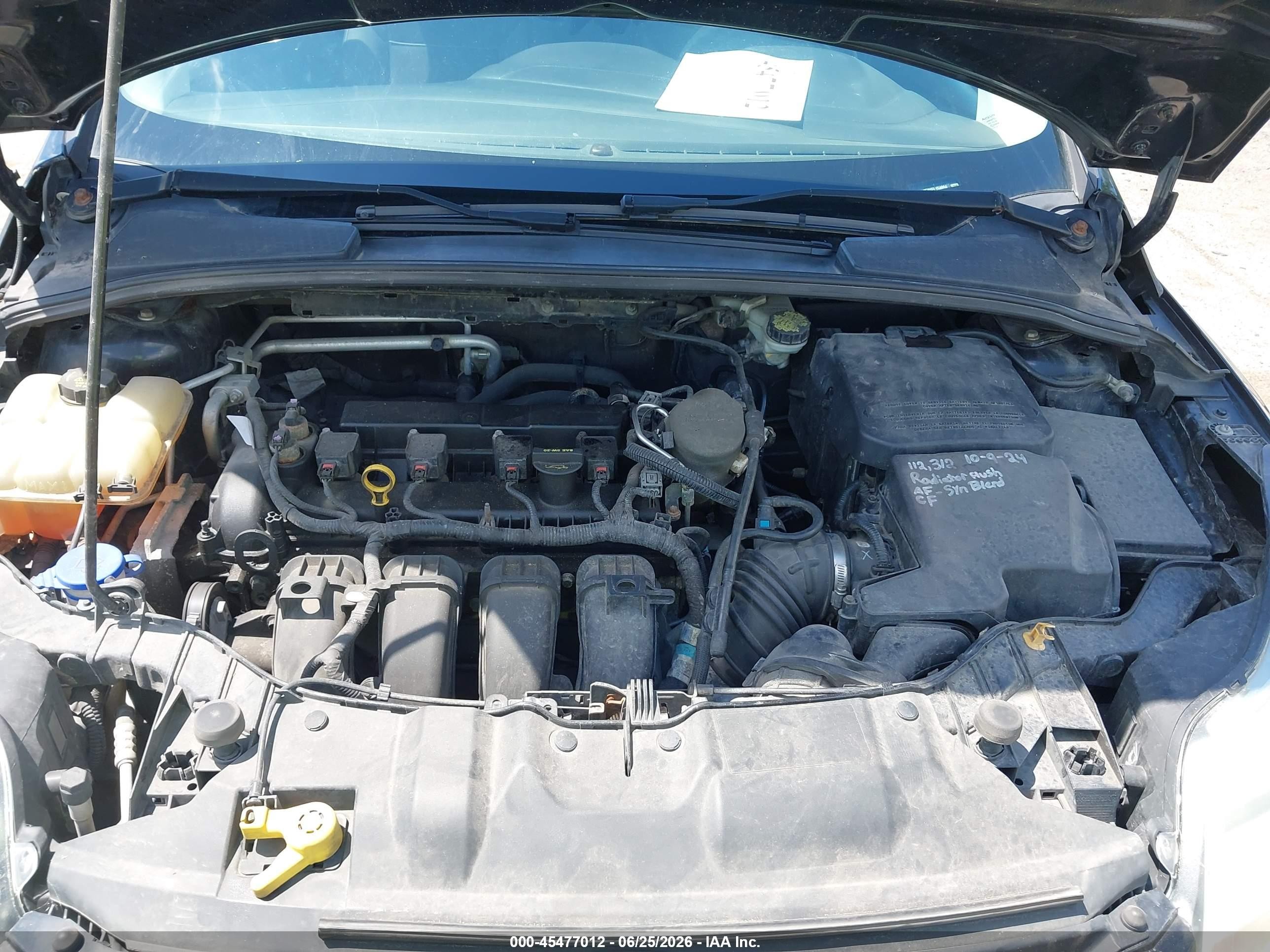 2014 Ford Focus Se Black vin: 1FADP3F21EL154994