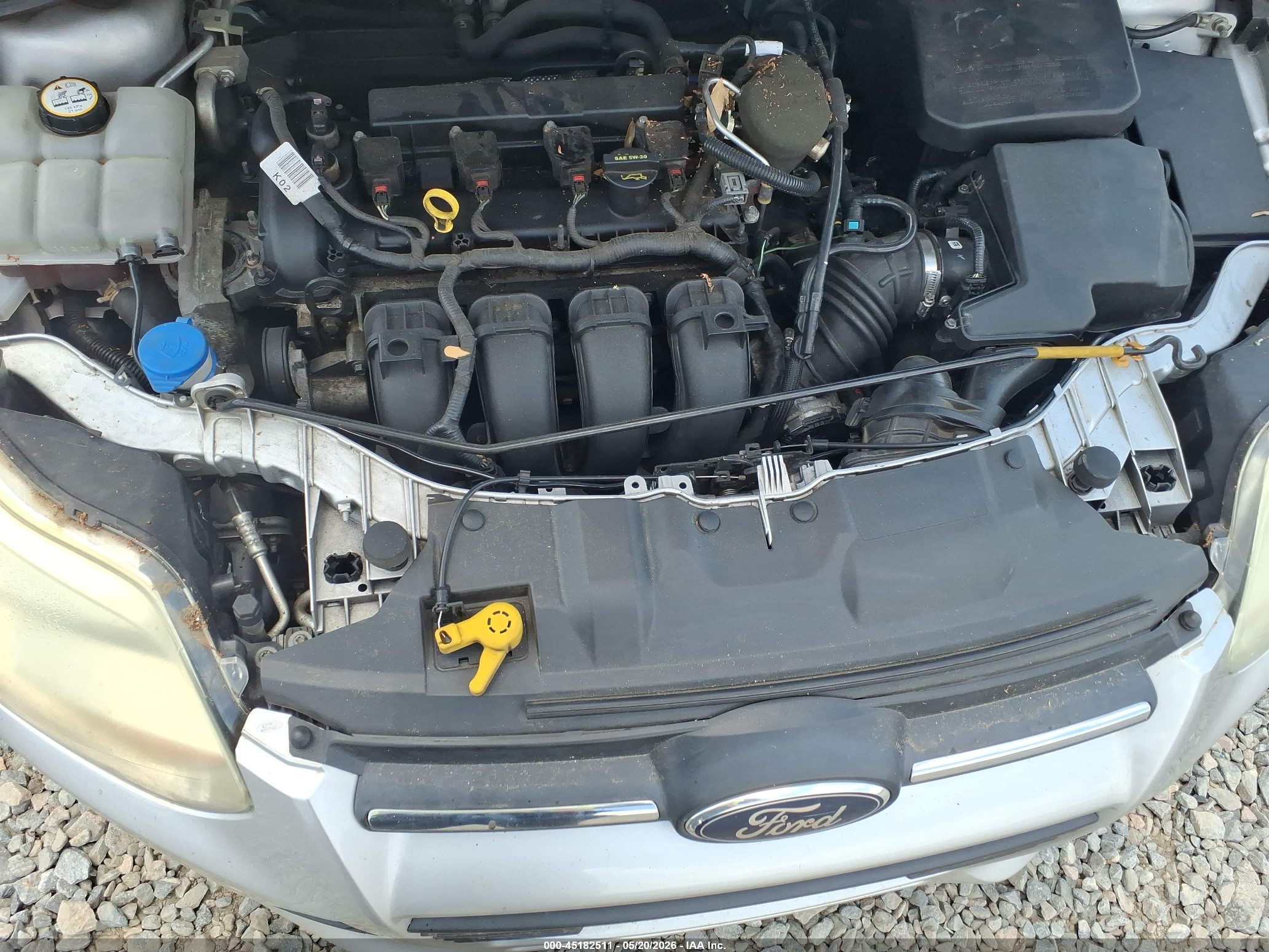 2014 Ford Focus Se Silver vin: 1FADP3F21EL166126