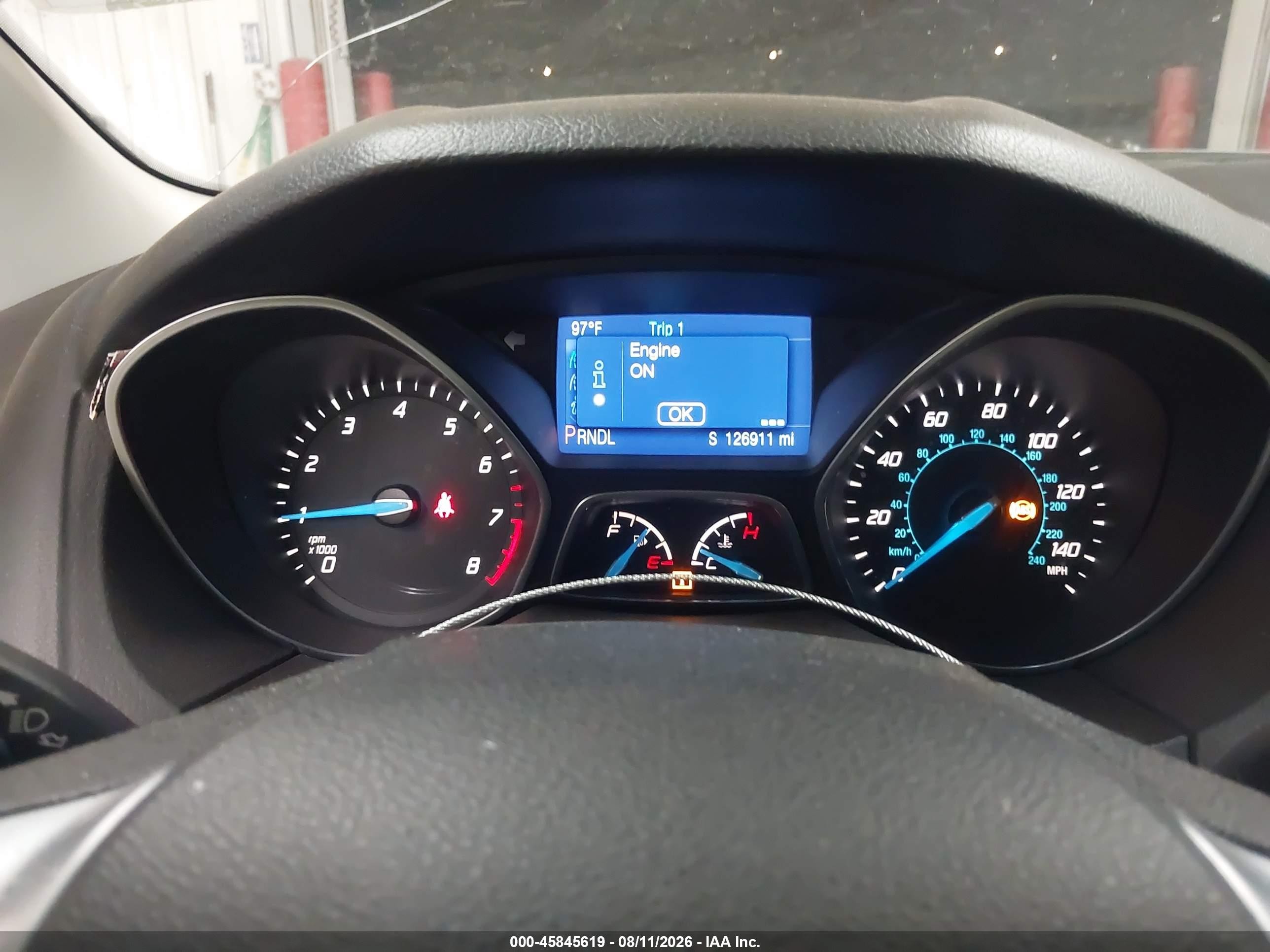 2014 Ford Focus Se Silver vin: 1FADP3F21EL169768