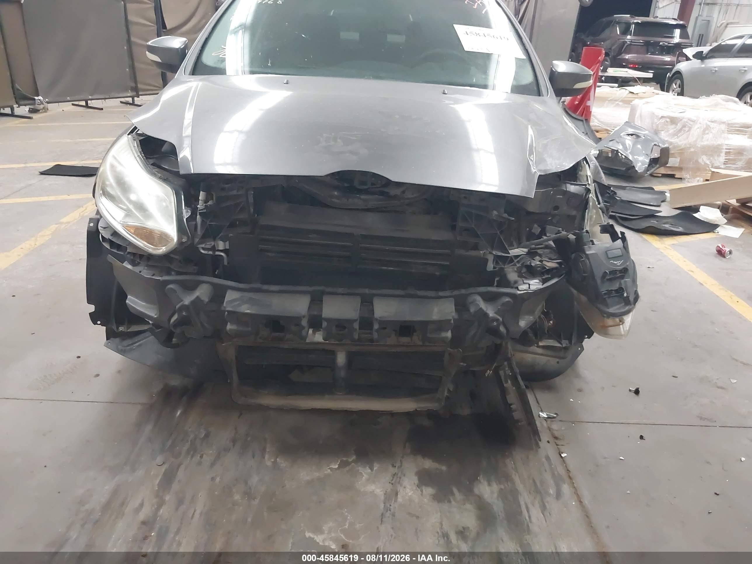2014 Ford Focus Se Silver vin: 1FADP3F21EL169768