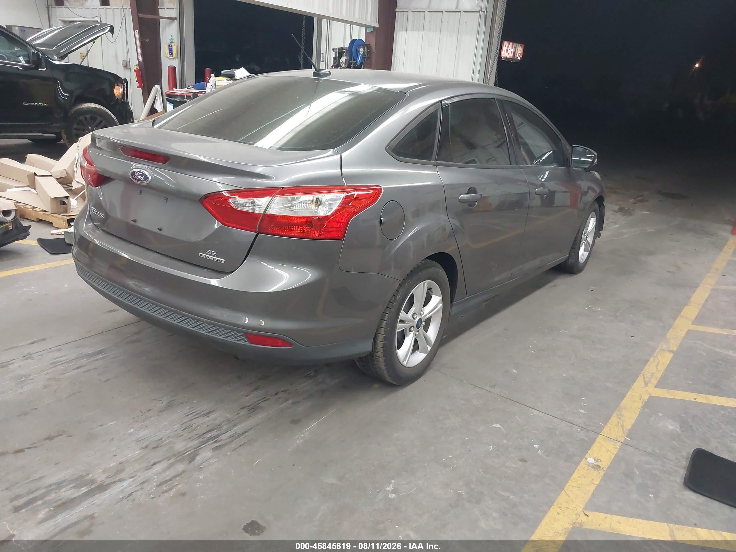 2014 Ford Focus Se Silver vin: 1FADP3F21EL169768