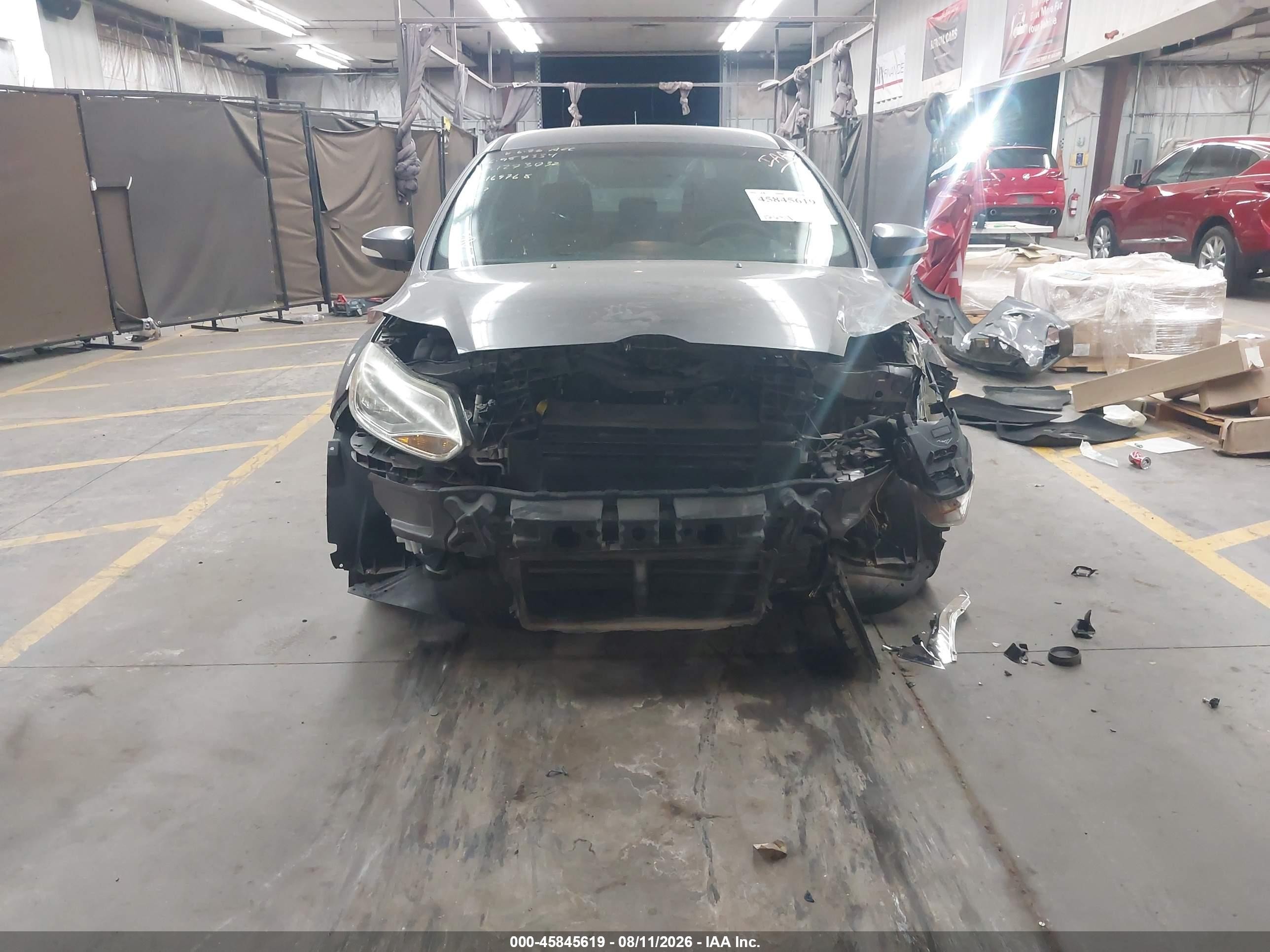 2014 Ford Focus Se Silver vin: 1FADP3F21EL169768