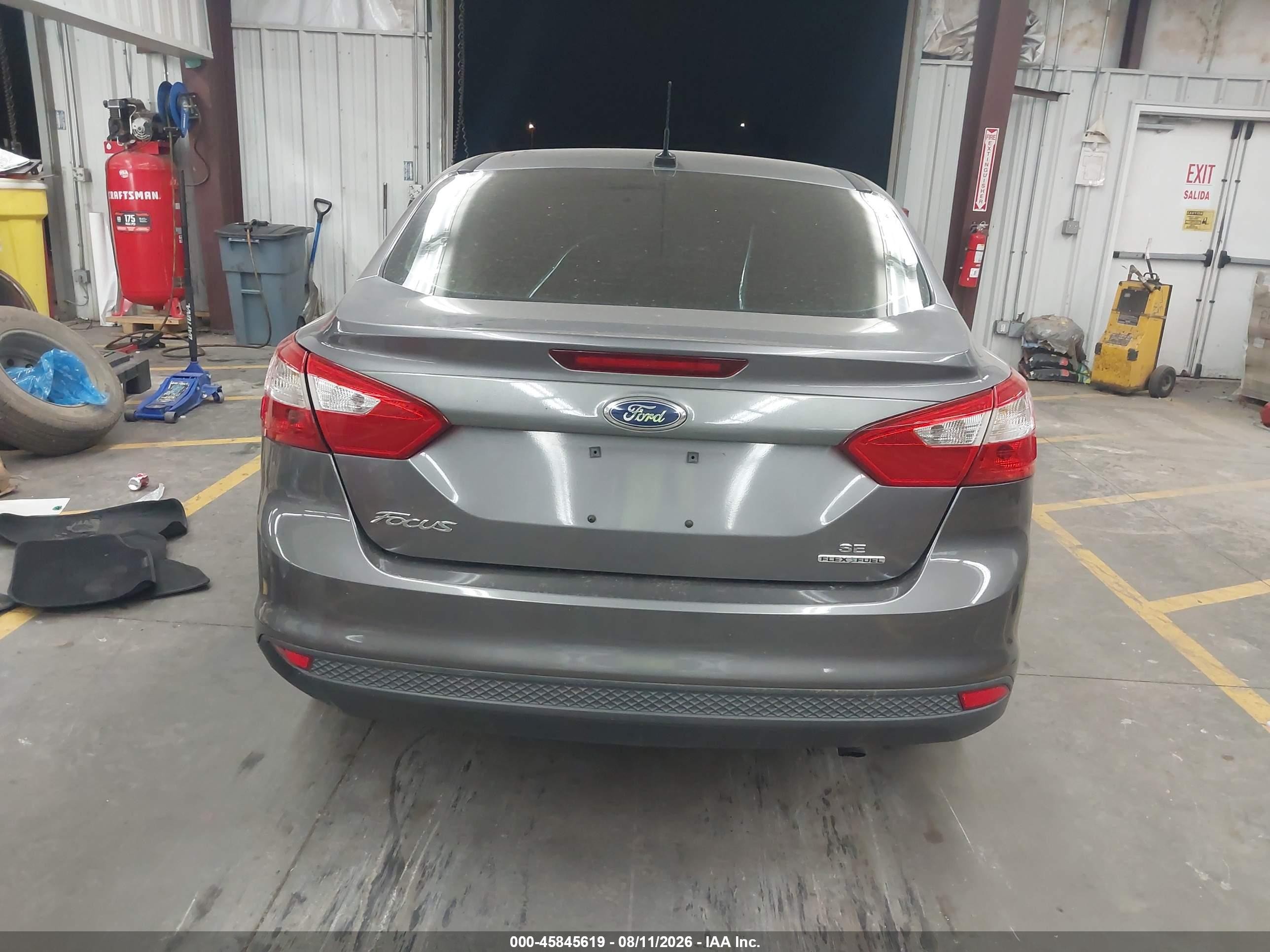 2014 Ford Focus Se Silver vin: 1FADP3F21EL169768