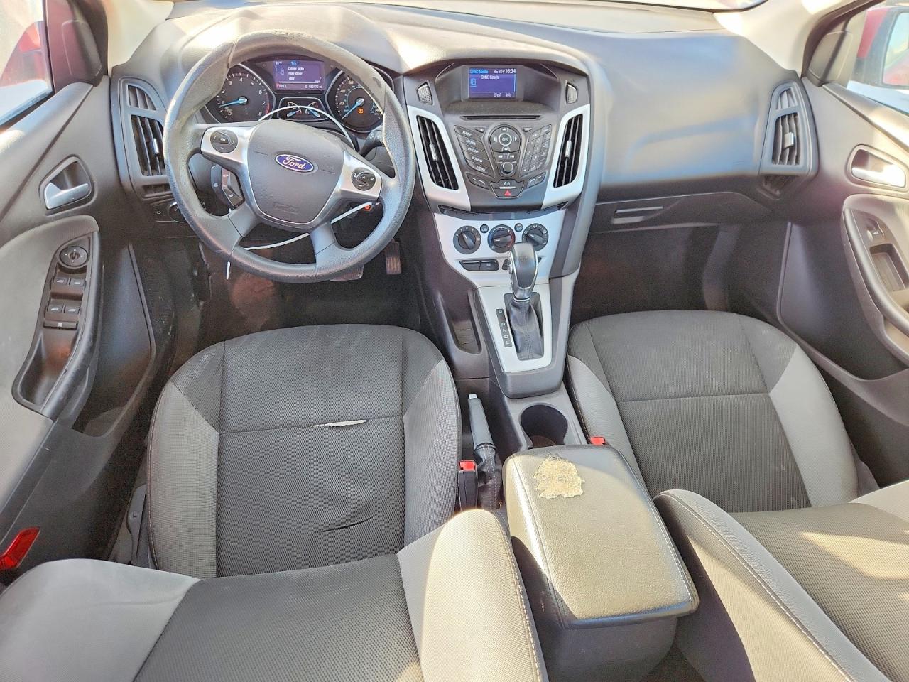 2014 Ford Focus Se Red vin: 1FADP3F21EL173691