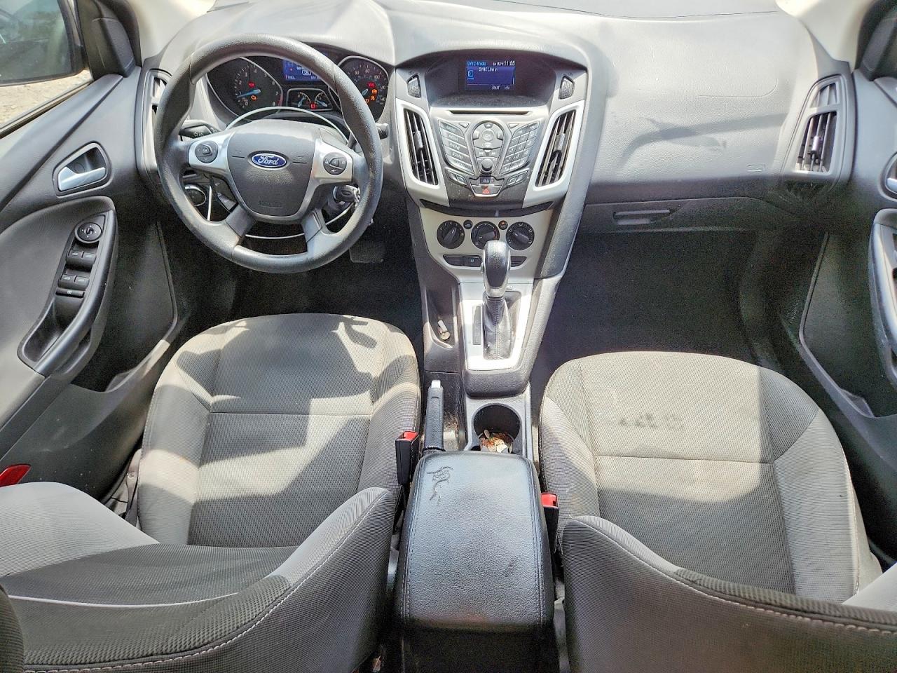 2014 Ford Focus Se Black vin: 1FADP3F21EL181256