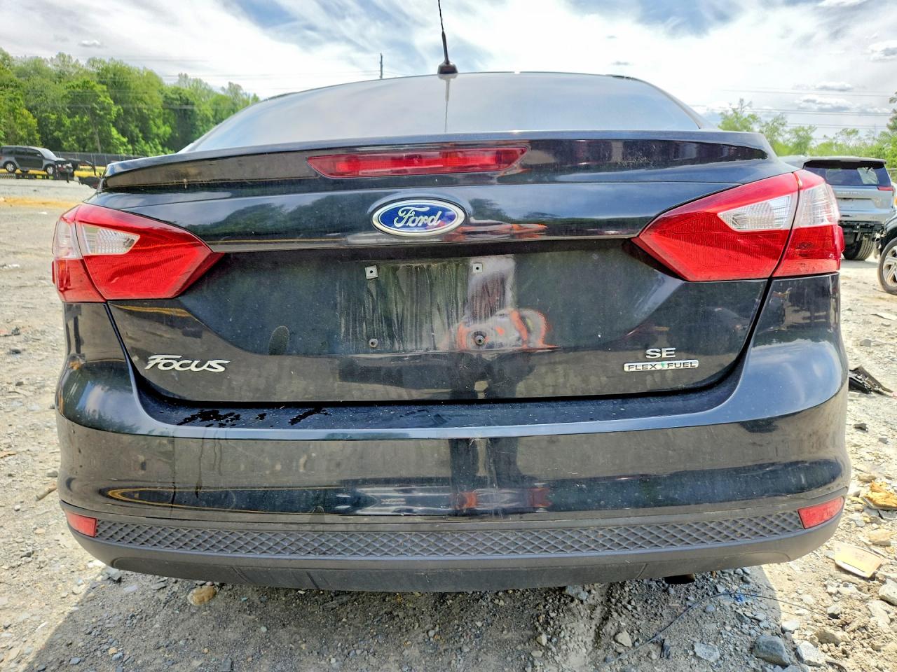 2014 Ford Focus Se Black vin: 1FADP3F21EL181256
