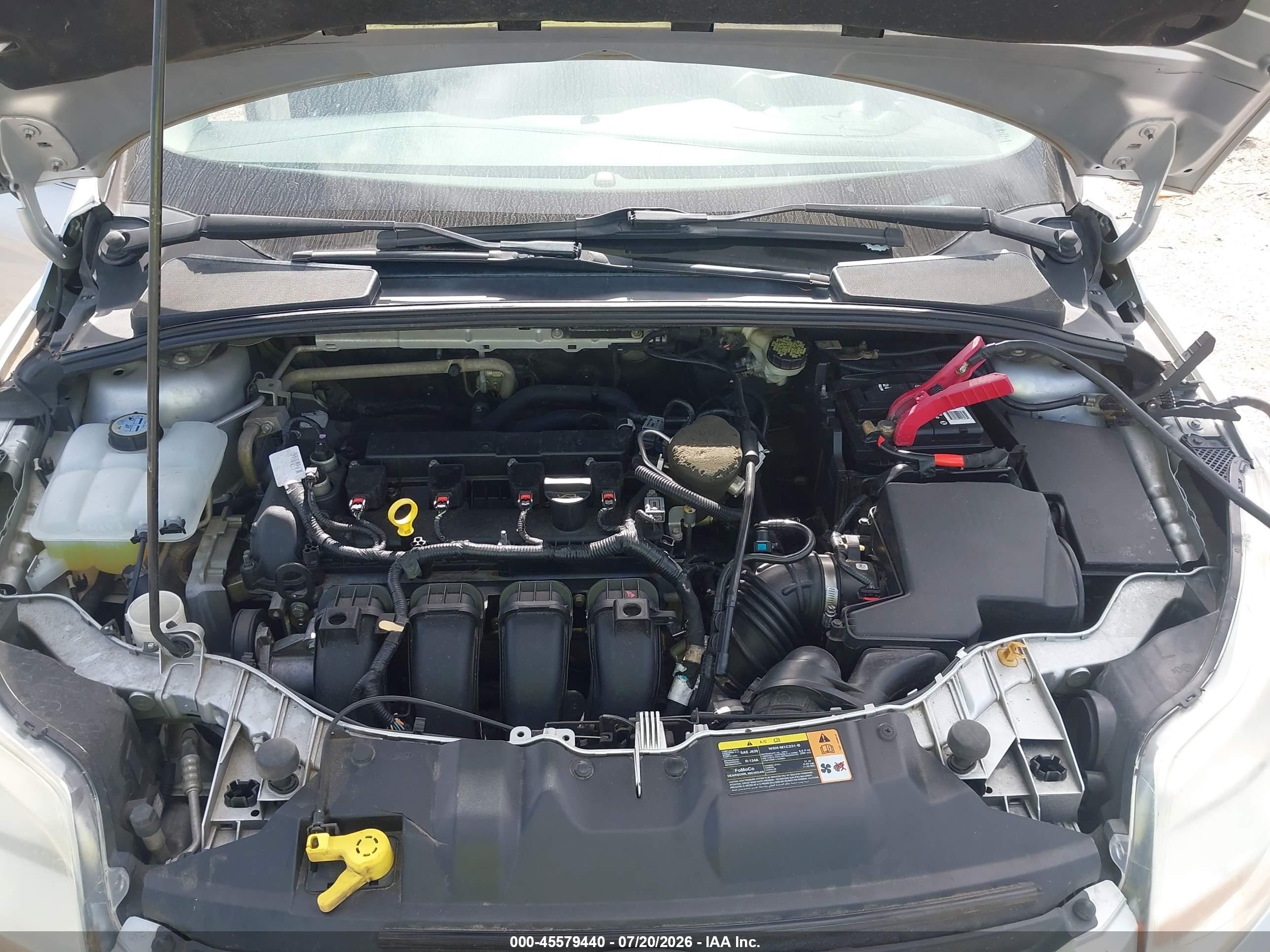 2014 Ford Focus Se Silver vin: 1FADP3F21EL184013