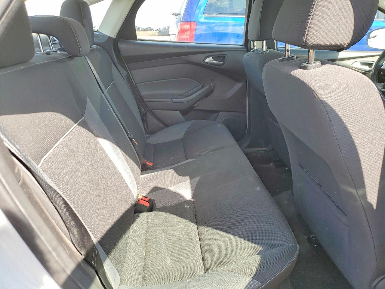 2014 Ford Focus Se White vin: 1FADP3F21EL214711