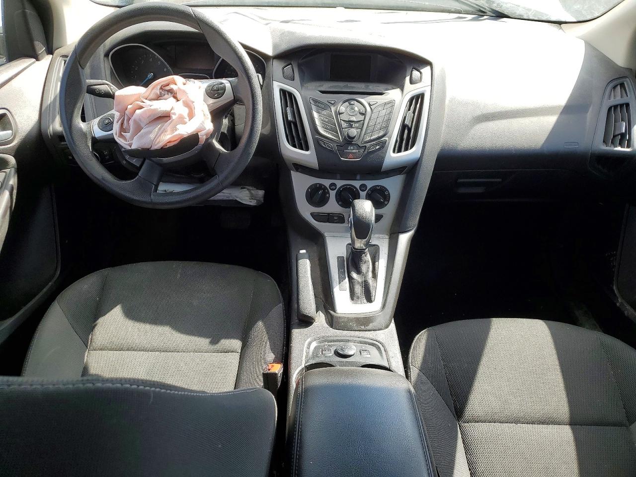 2014 Ford Focus Se White vin: 1FADP3F21EL214711