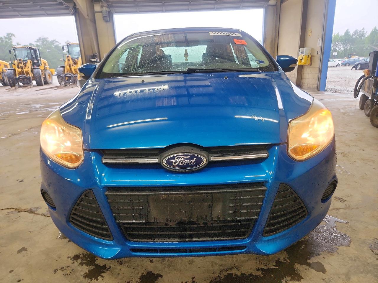2014 Ford Focus Se Blue vin: 1FADP3F21EL244596