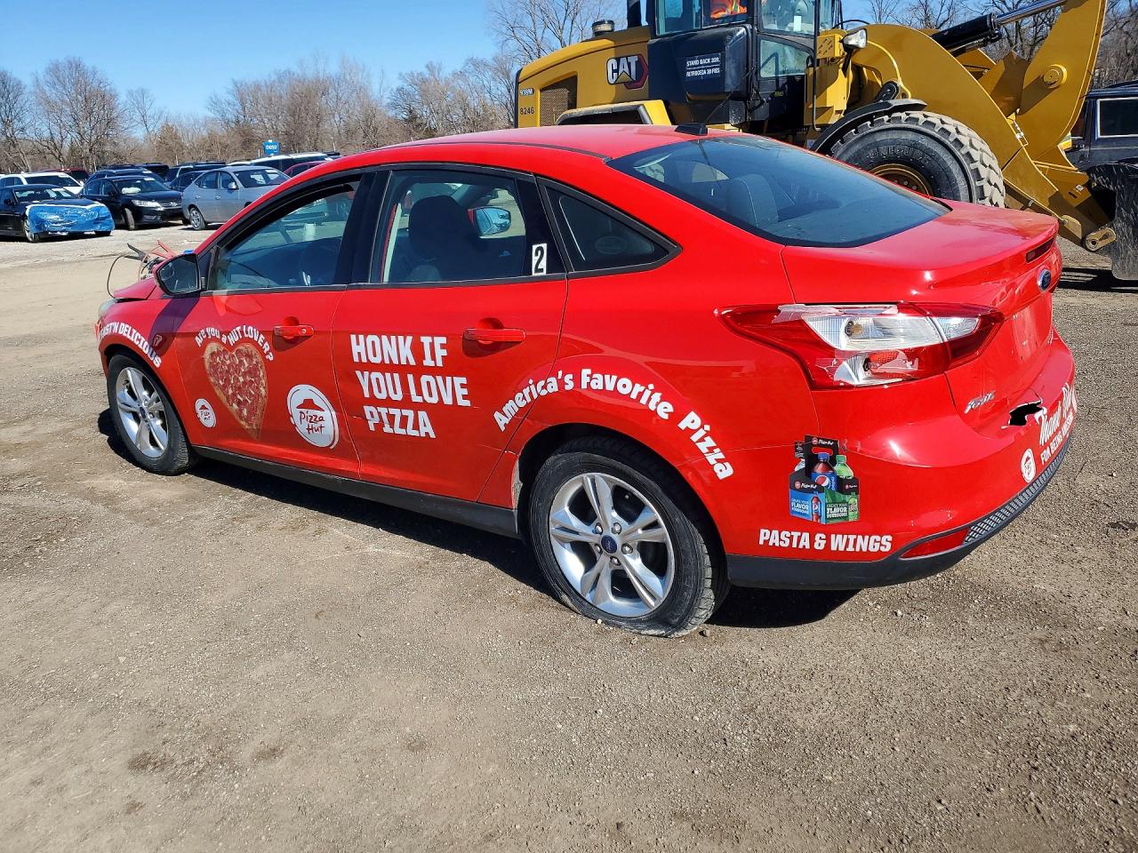 2014 Ford Focus Se Красный vin: 1FADP3F21EL252598