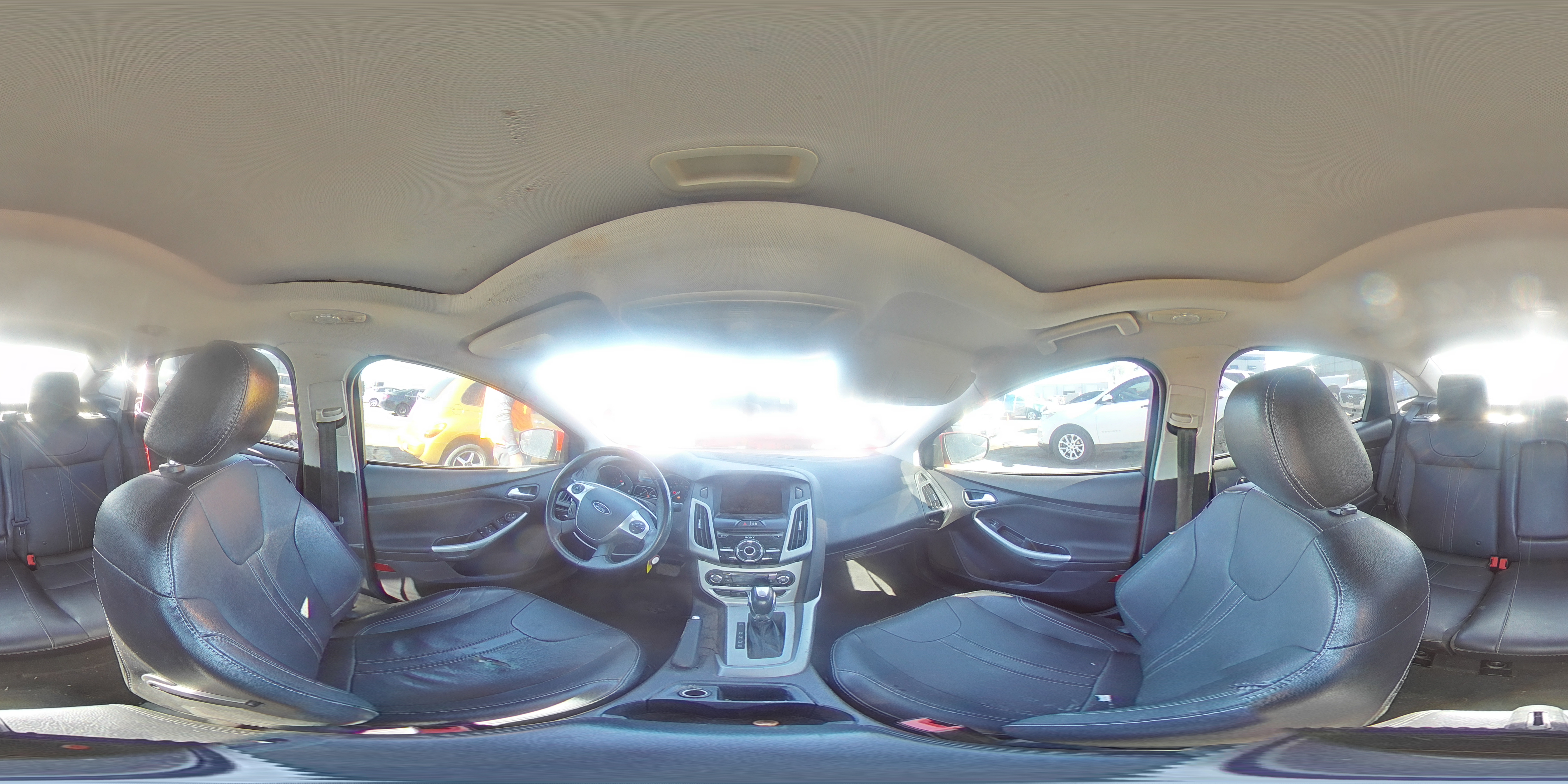 2014 Ford Focus Se Red vin: 1FADP3F21EL264475