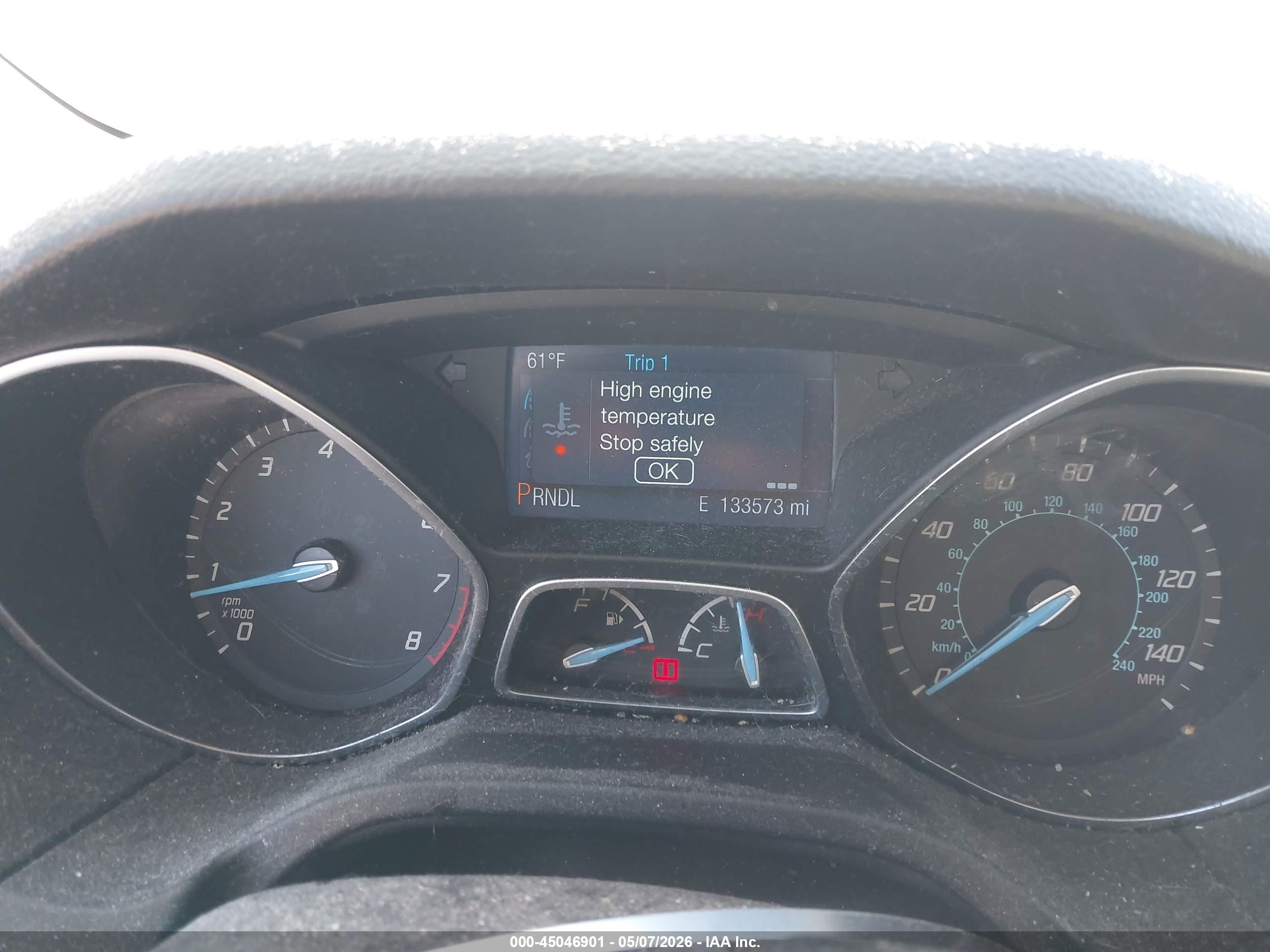 2014 Ford Focus Se Red vin: 1FADP3F21EL274584