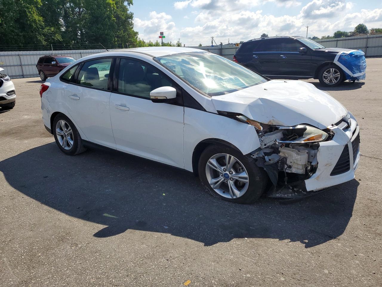 2014 Ford Focus Se White vin: 1FADP3F21EL291627