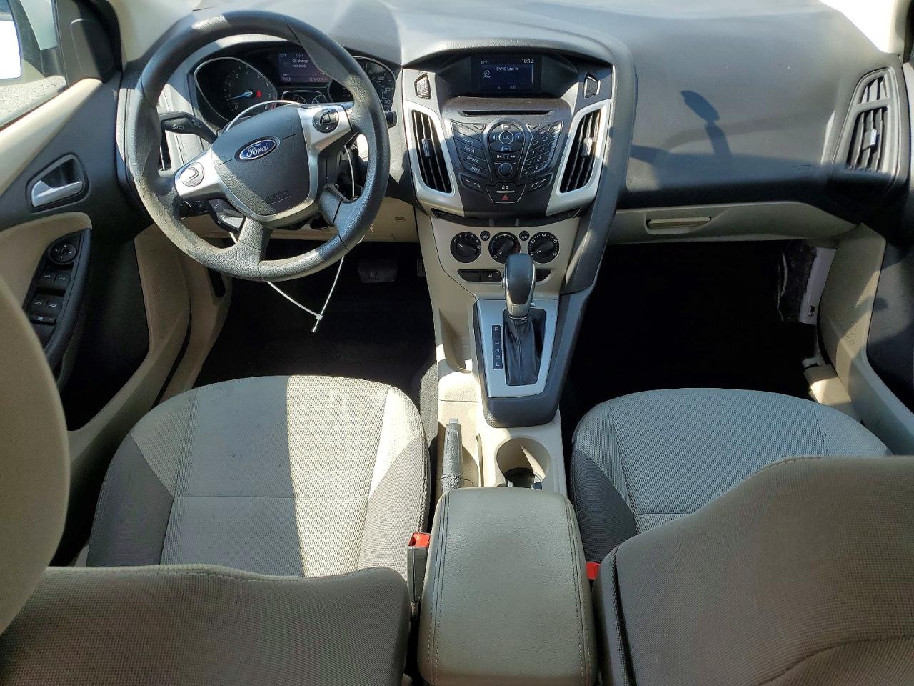 2014 Ford Focus Se White vin: 1FADP3F21EL291627