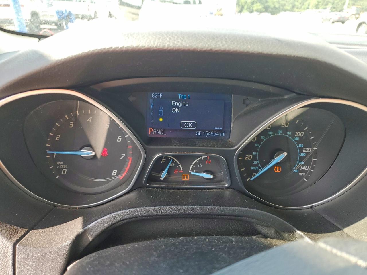 2014 Ford Focus Se White vin: 1FADP3F21EL291627