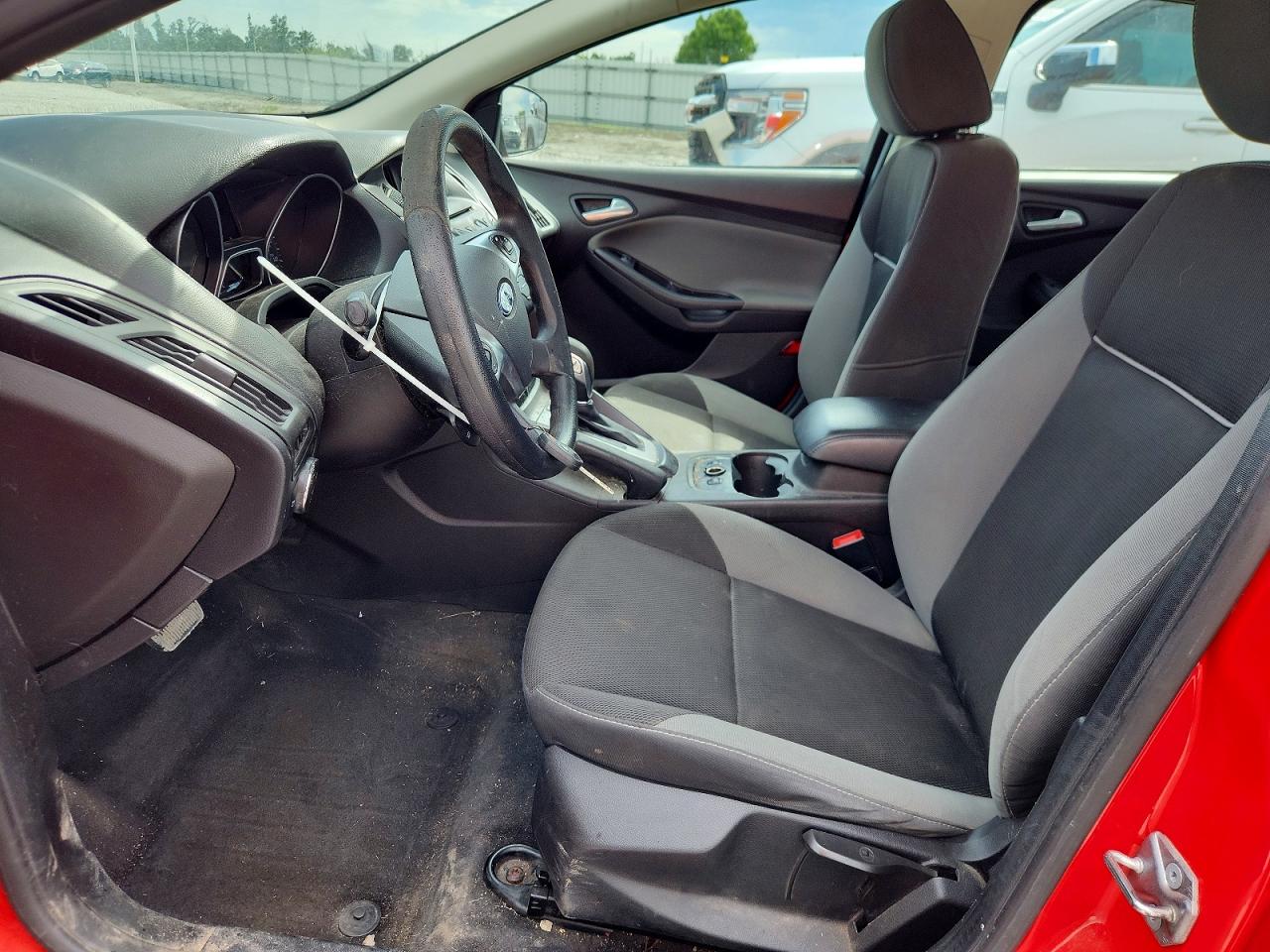 2014 Ford Focus Se Red vin: 1FADP3F21EL304991