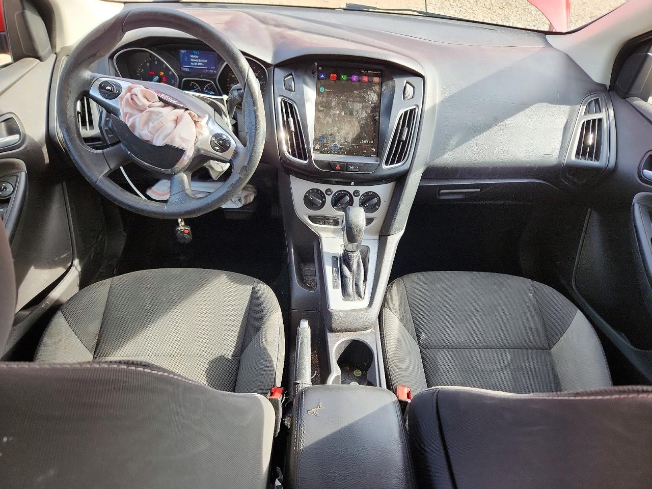 2014 Ford Focus Se Red vin: 1FADP3F21EL312668
