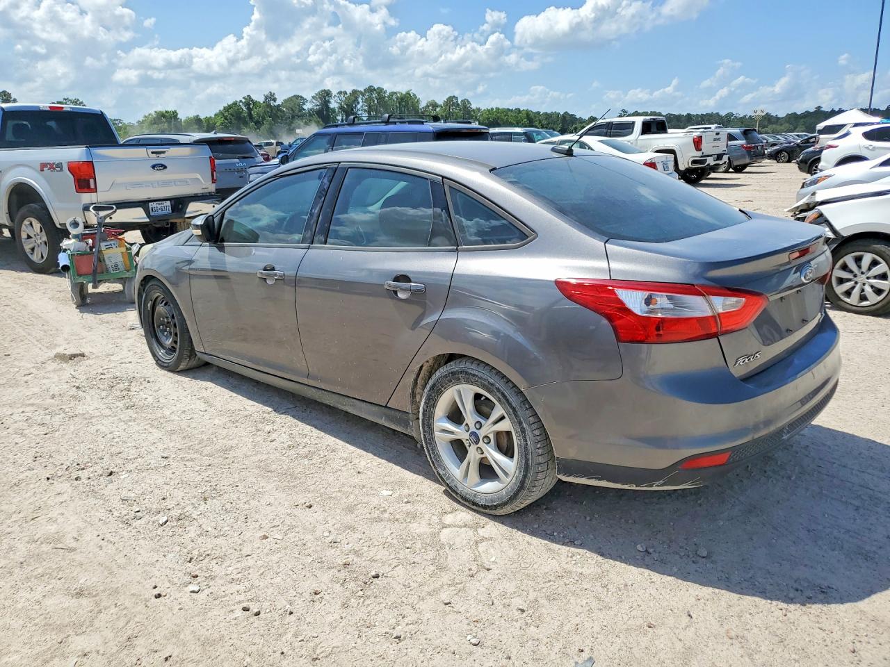 2014 Ford Focus Se Серый vin: 1FADP3F21EL345430