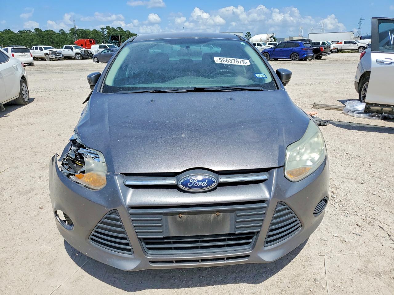 2014 Ford Focus Se Серый vin: 1FADP3F21EL345430