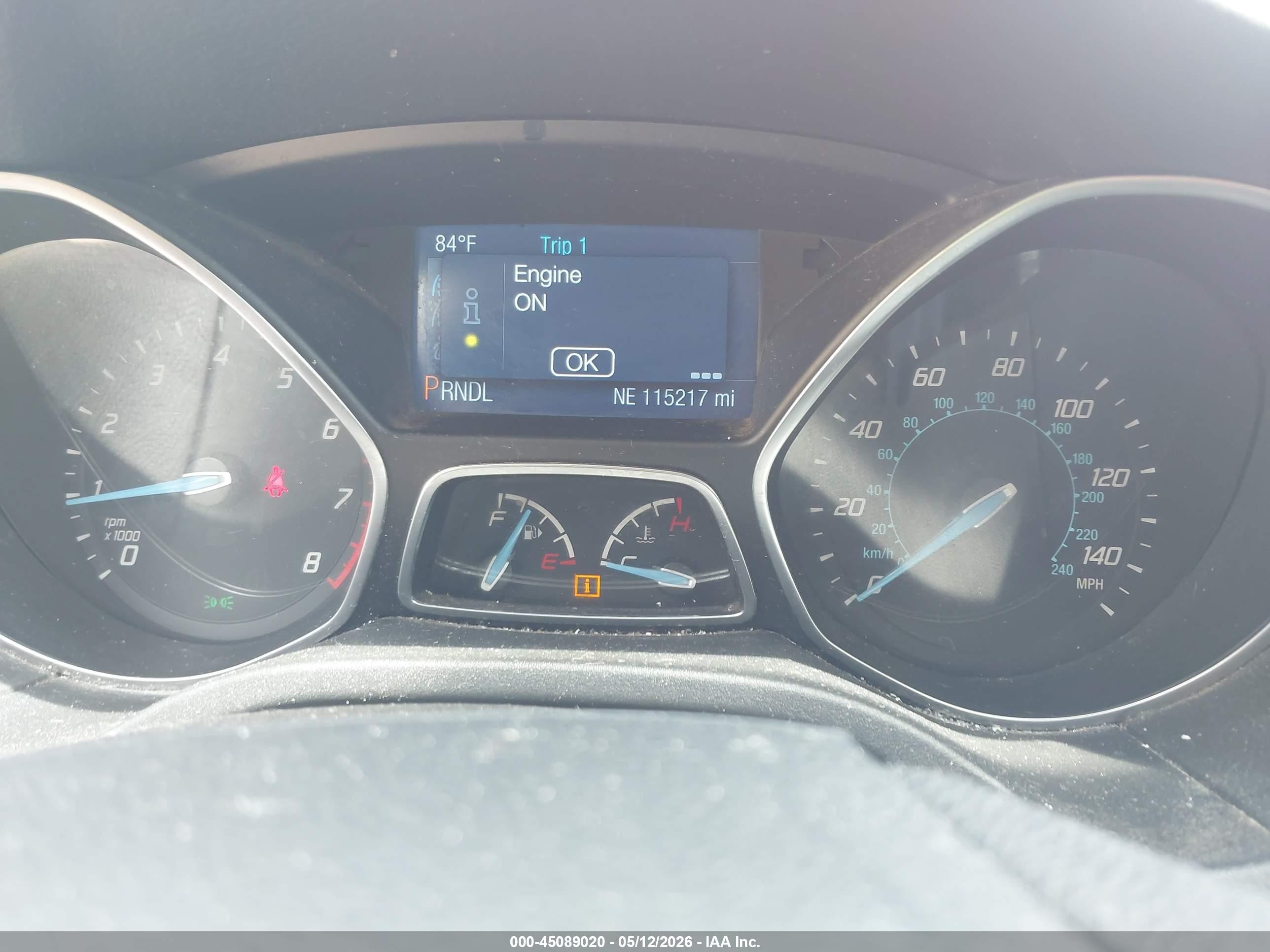 2014 Ford Focus Se Red vin: 1FADP3F21EL361272
