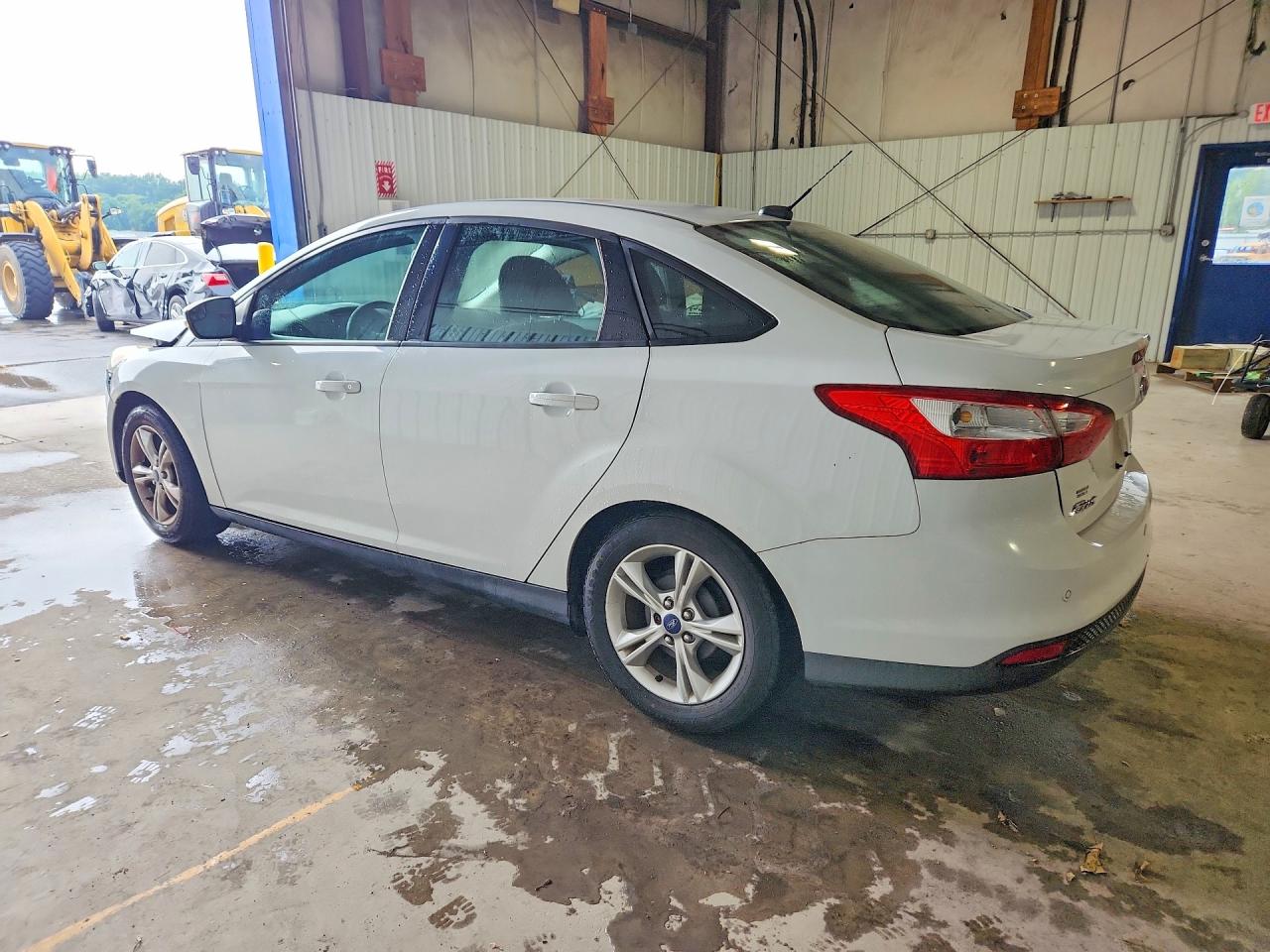 2014 Ford Focus Se White vin: 1FADP3F21EL366732