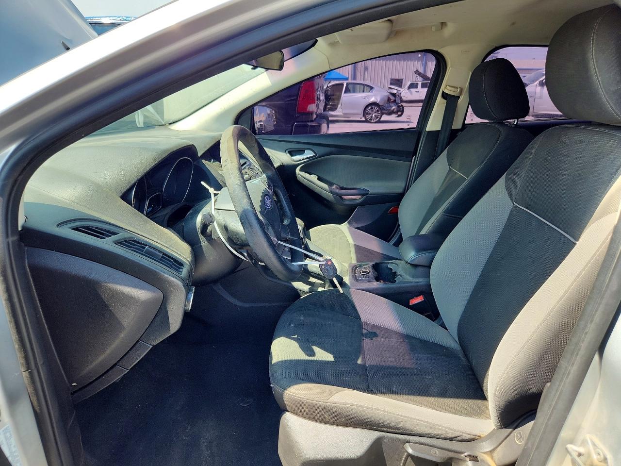 2014 Ford Focus Se Silver vin: 1FADP3F21EL366987