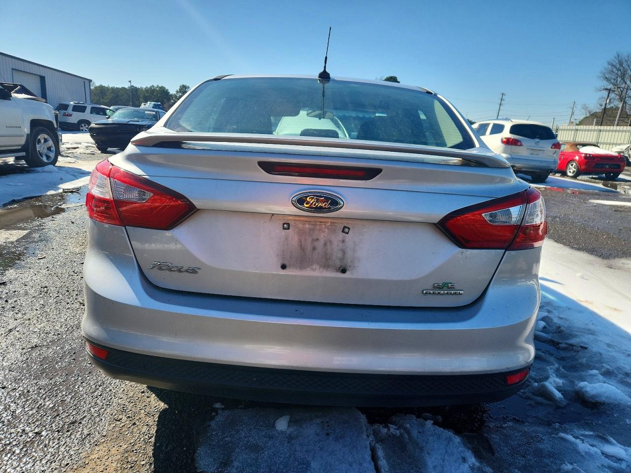 2014 Ford Focus Se Серебряный vin: 1FADP3F21EL378556