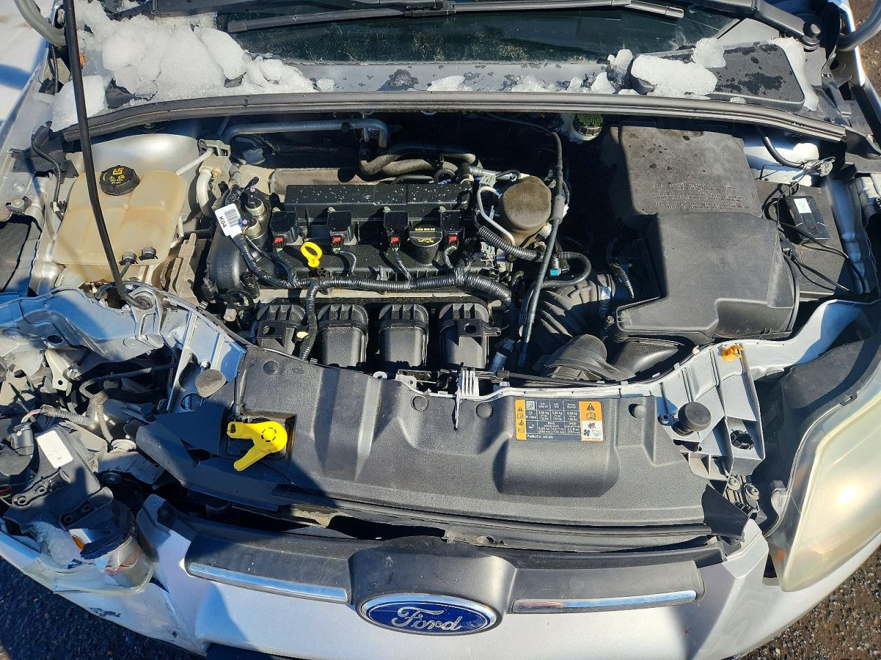2014 Ford Focus Se Серебряный vin: 1FADP3F21EL378556