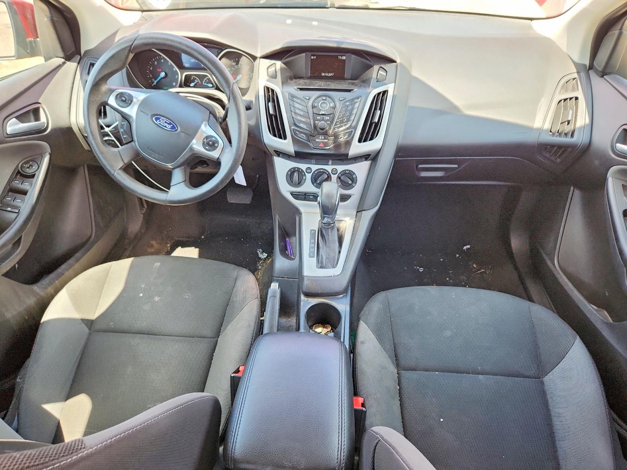2014 Ford Focus Se Red vin: 1FADP3F21EL388438